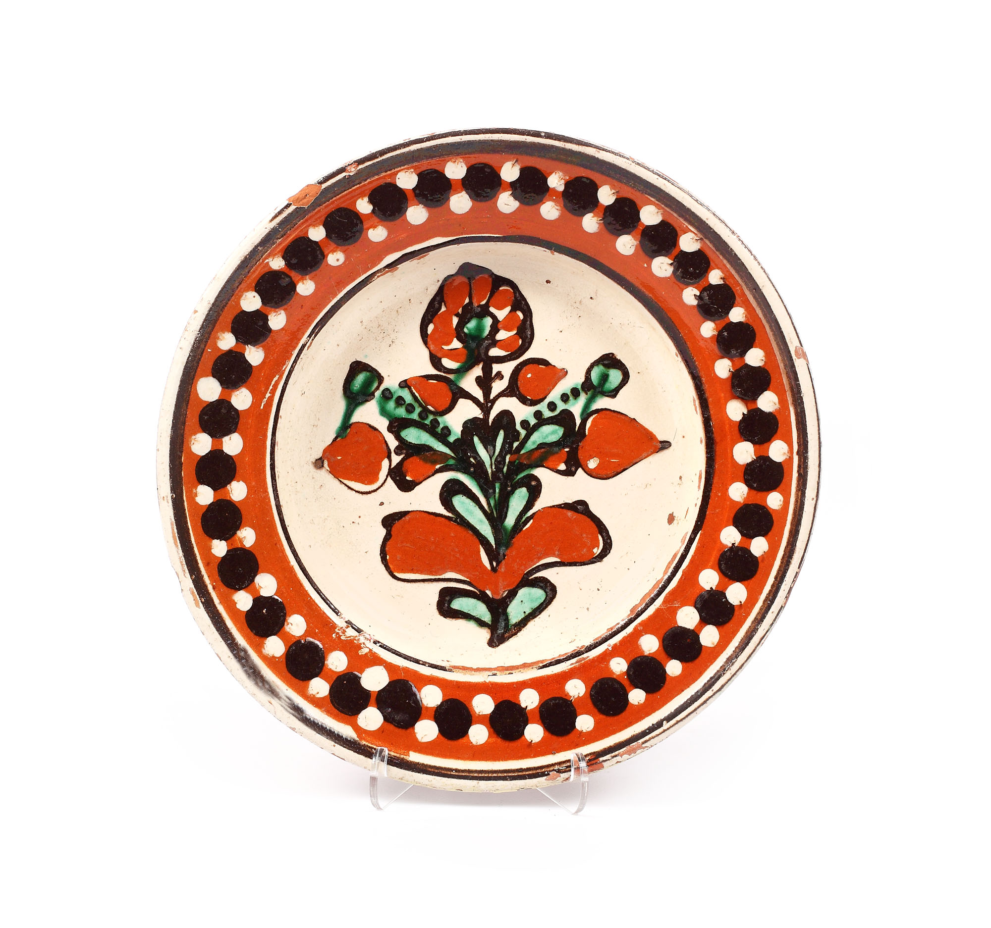 Farfurie decorativa, Vama, Oaş, sfârşitul sec. XIX 