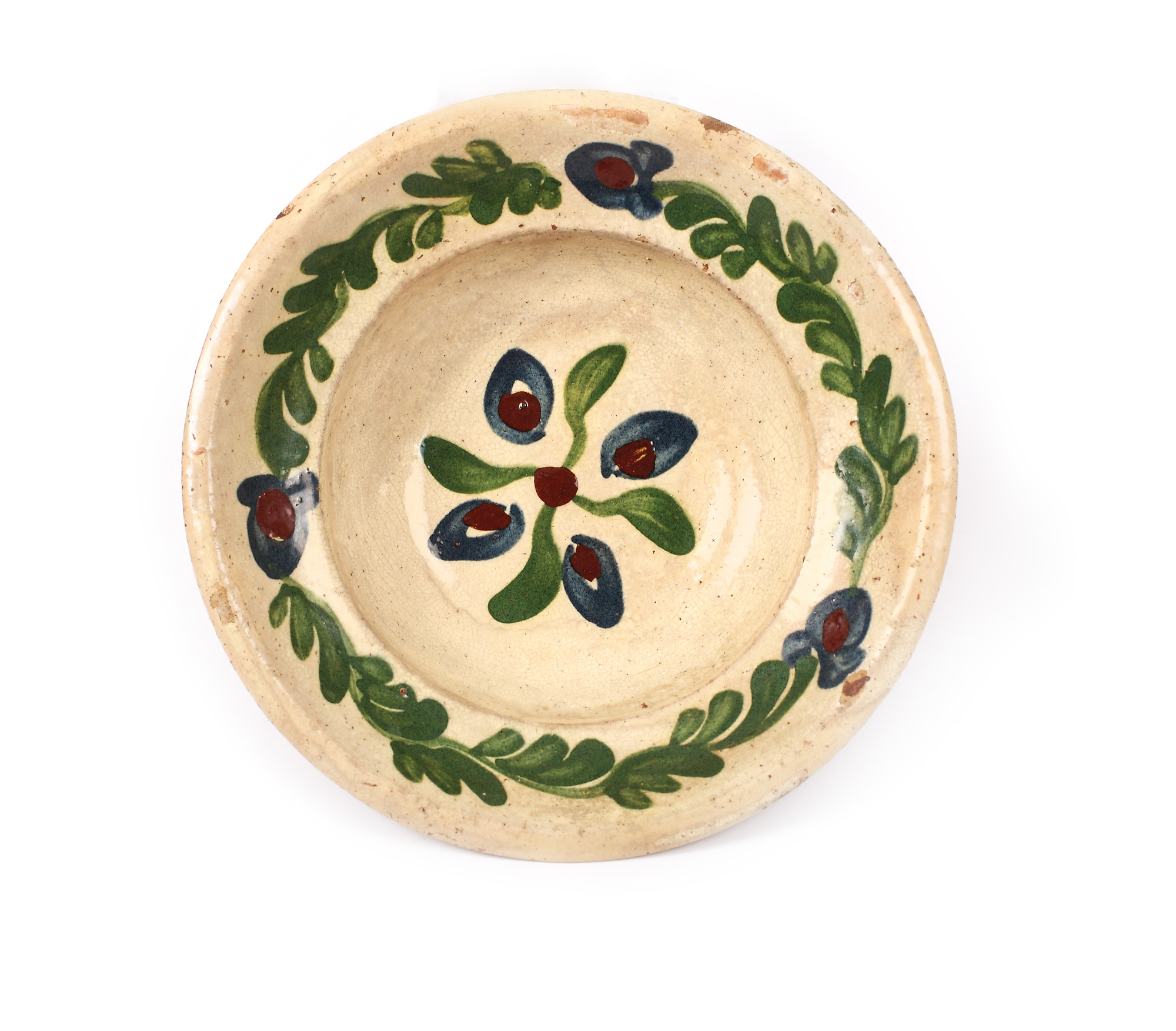 Farfurie decorativă, manufactura fraţilor Tompa, Turda, 1925-1930