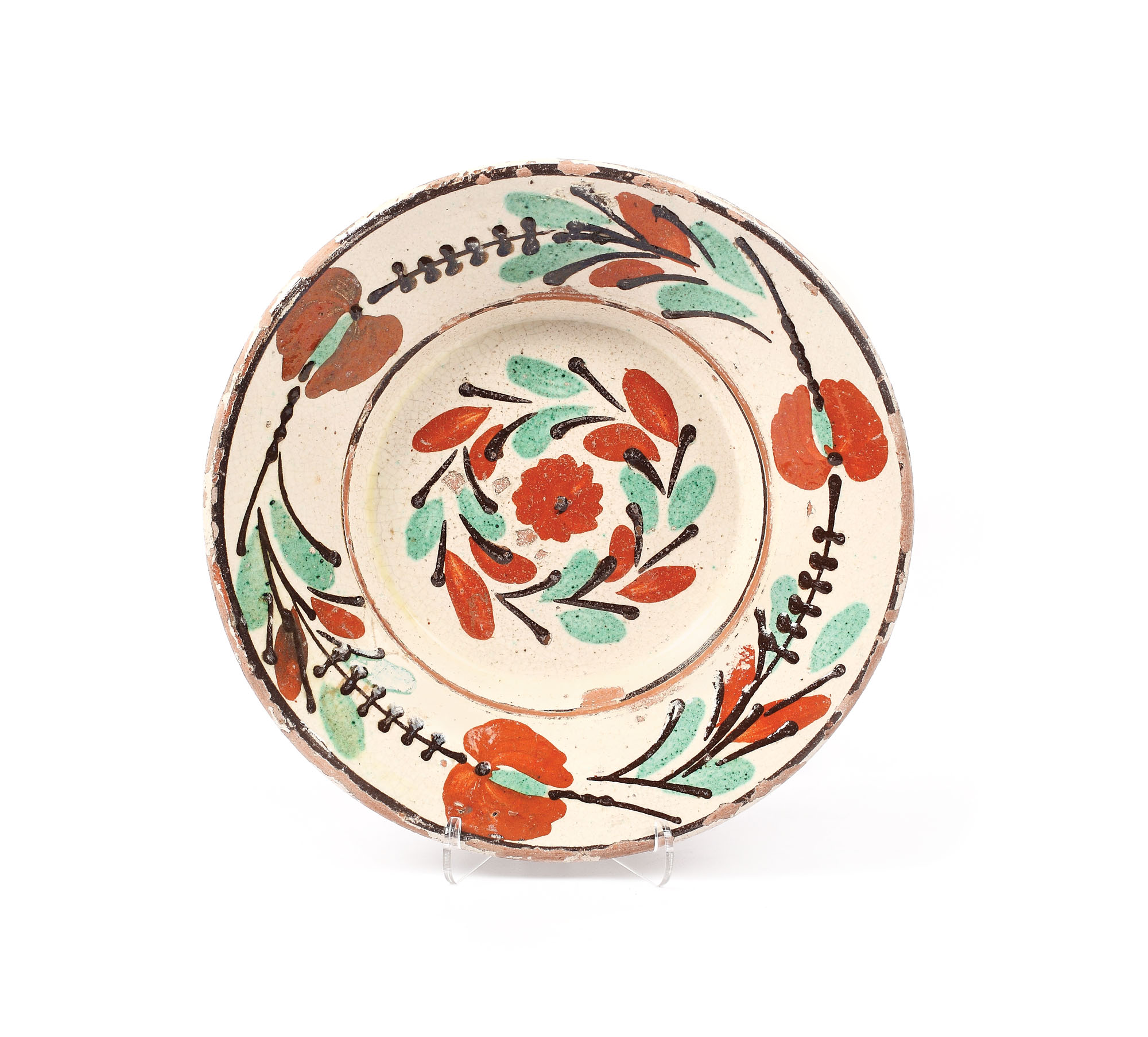 Farfurie decorativă, Vama, Oaş, sfârşitul sec. XIX