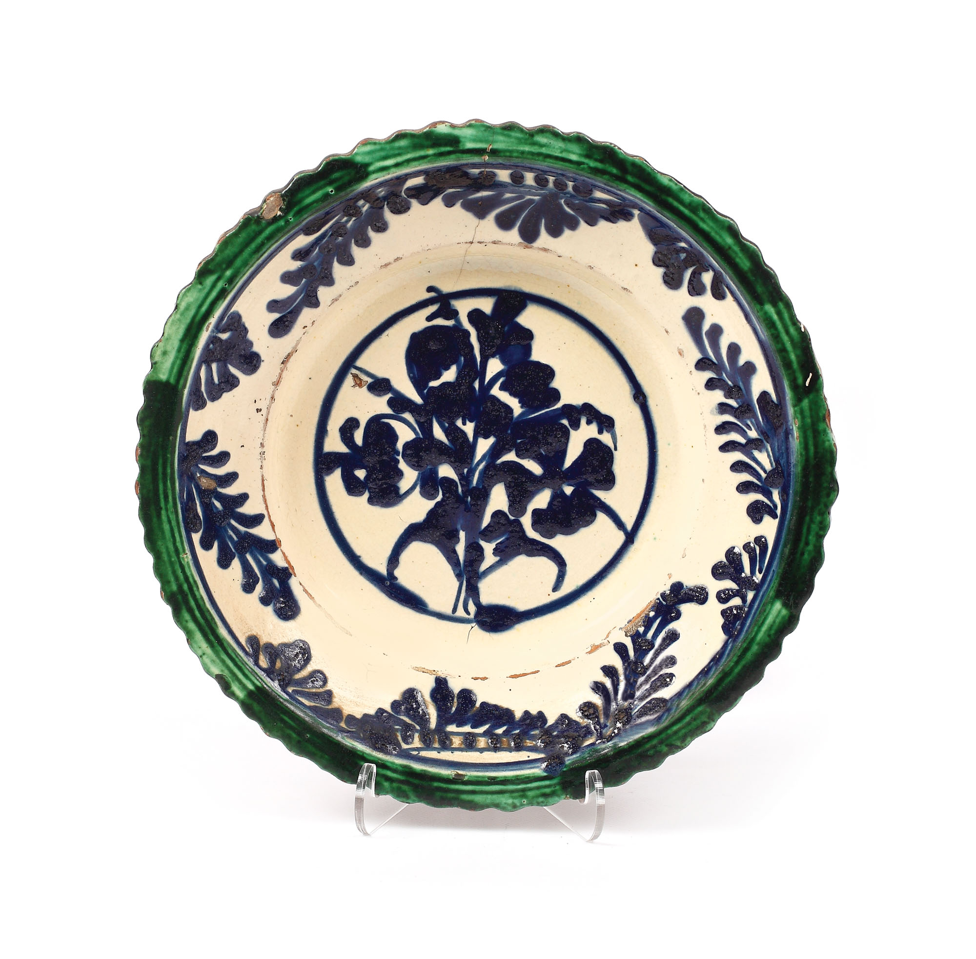Farfurie decorativă, centrul Bistriţa, sfârşitul sec. XIX