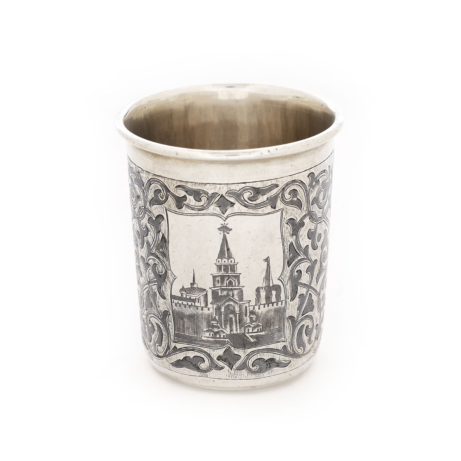 Glass made of Niellor silver, approx. 1852-1862