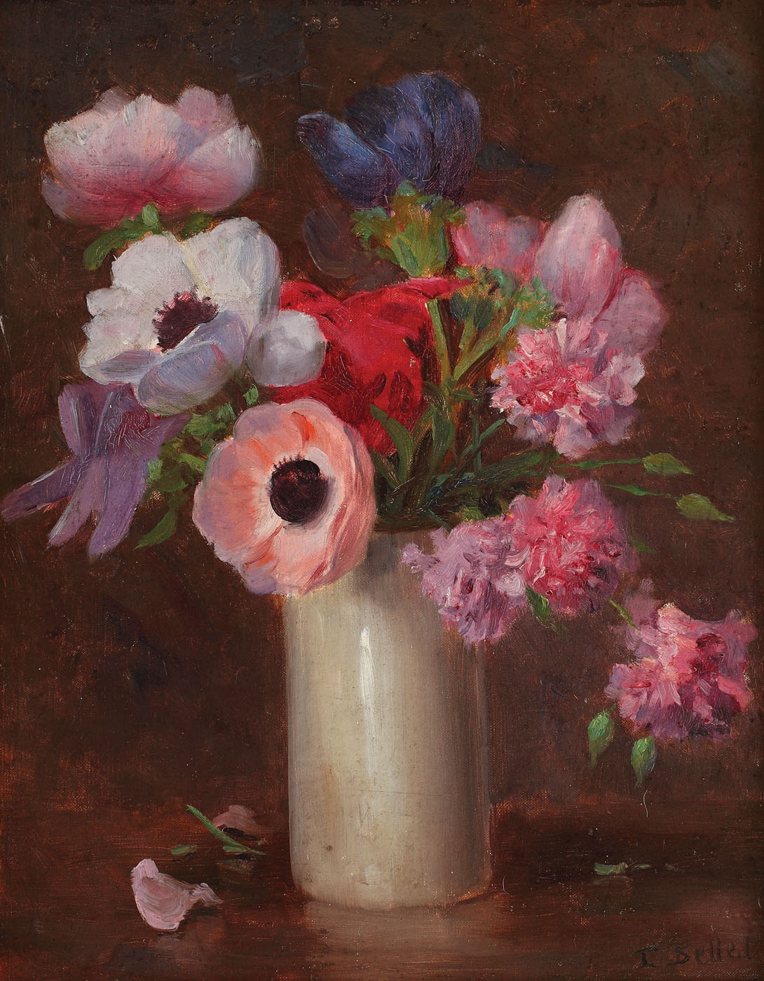 Anemone și garofițe