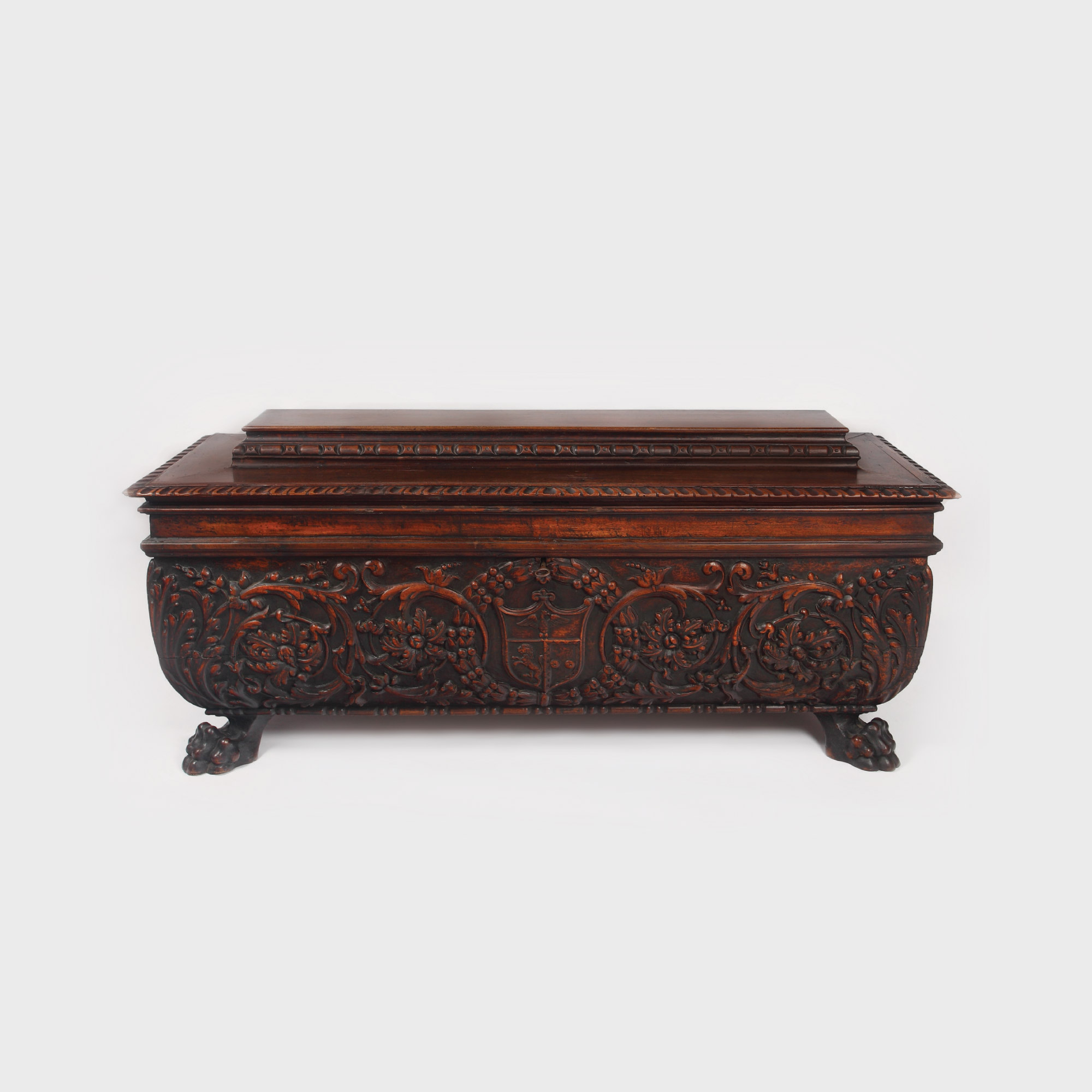 Ladă cassonă în stil Neo-Renaștere italiană, cca. 1840-1850