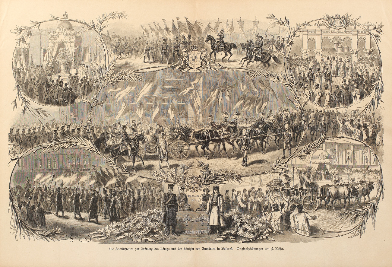 Parada de încoronare a Regelui Carol I, 10 mai 