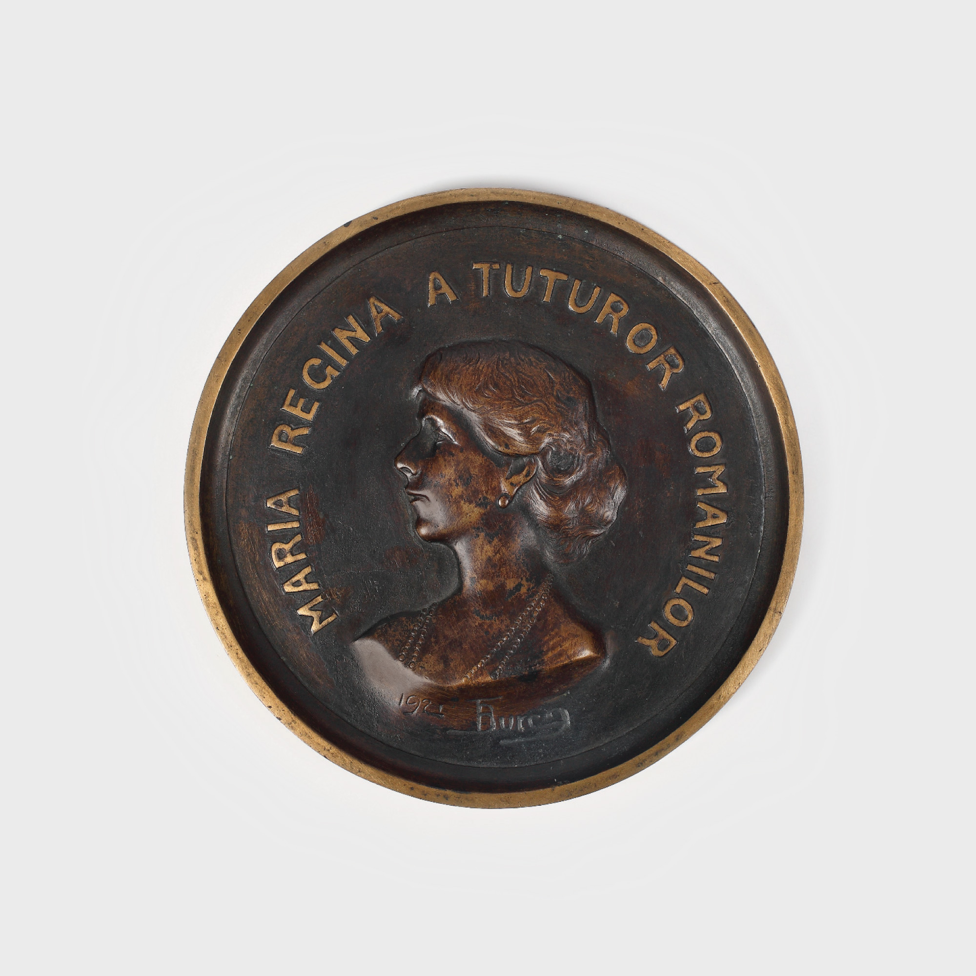 Plachetă decorativă "Maria Regina Tuturor Românilor"