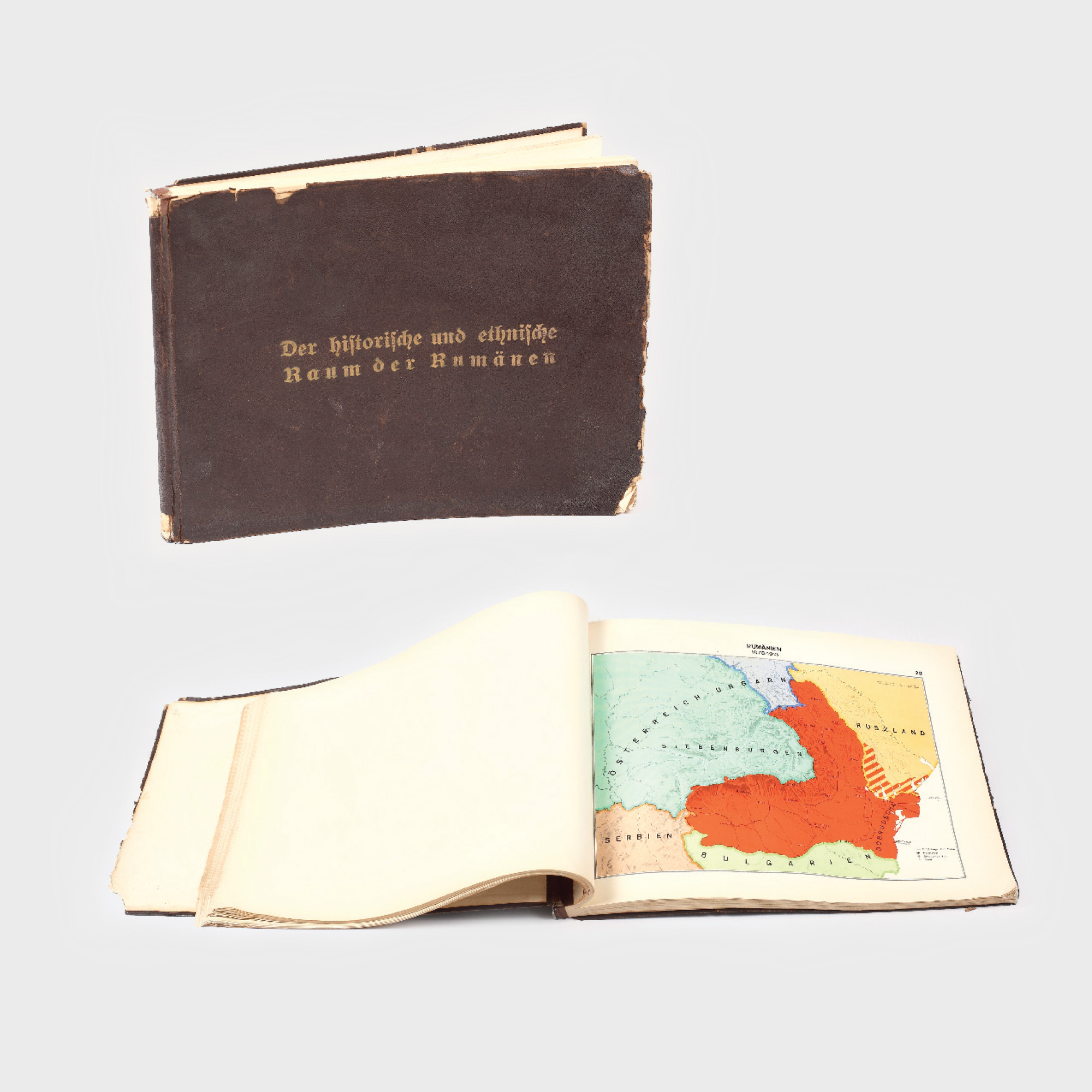 Istoria şi etnografia României, album de propagandă în limba germană, Bucureşti, 1942