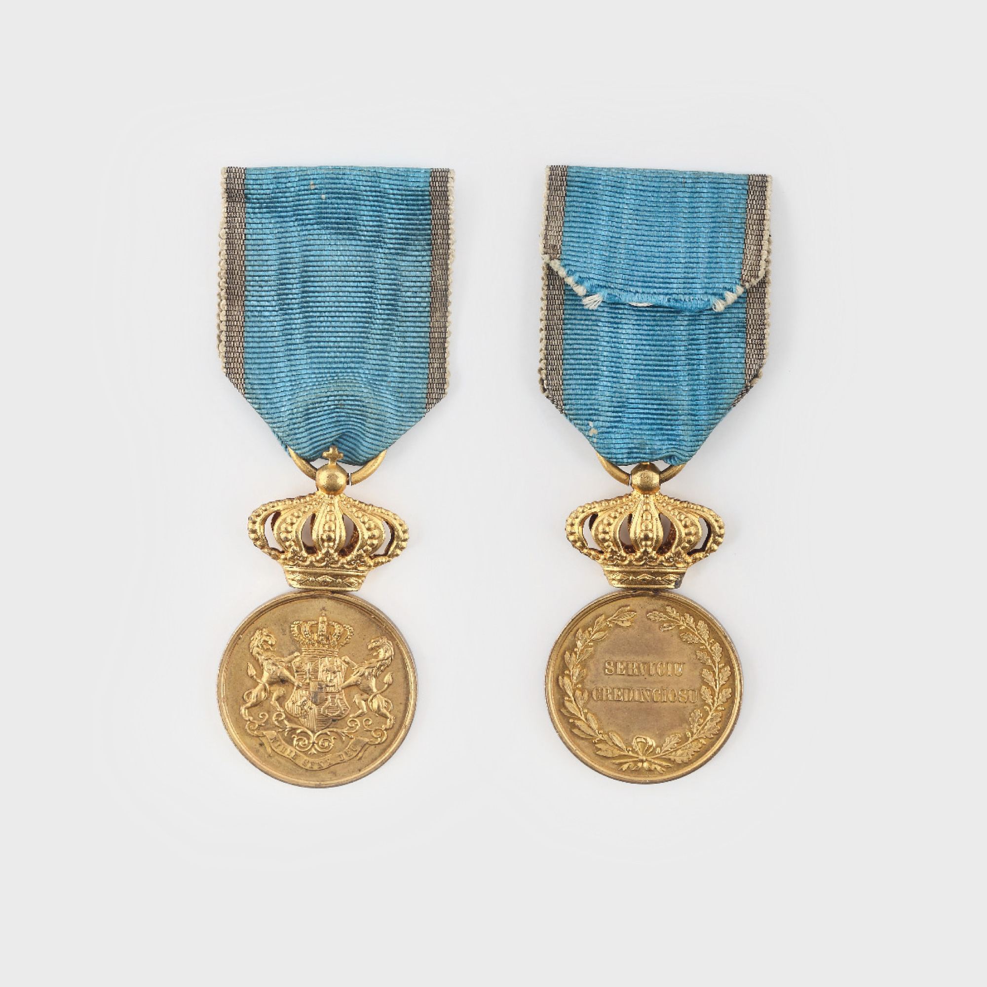 Medalia "Serviciu Credinciosu", clasa I, model 1880