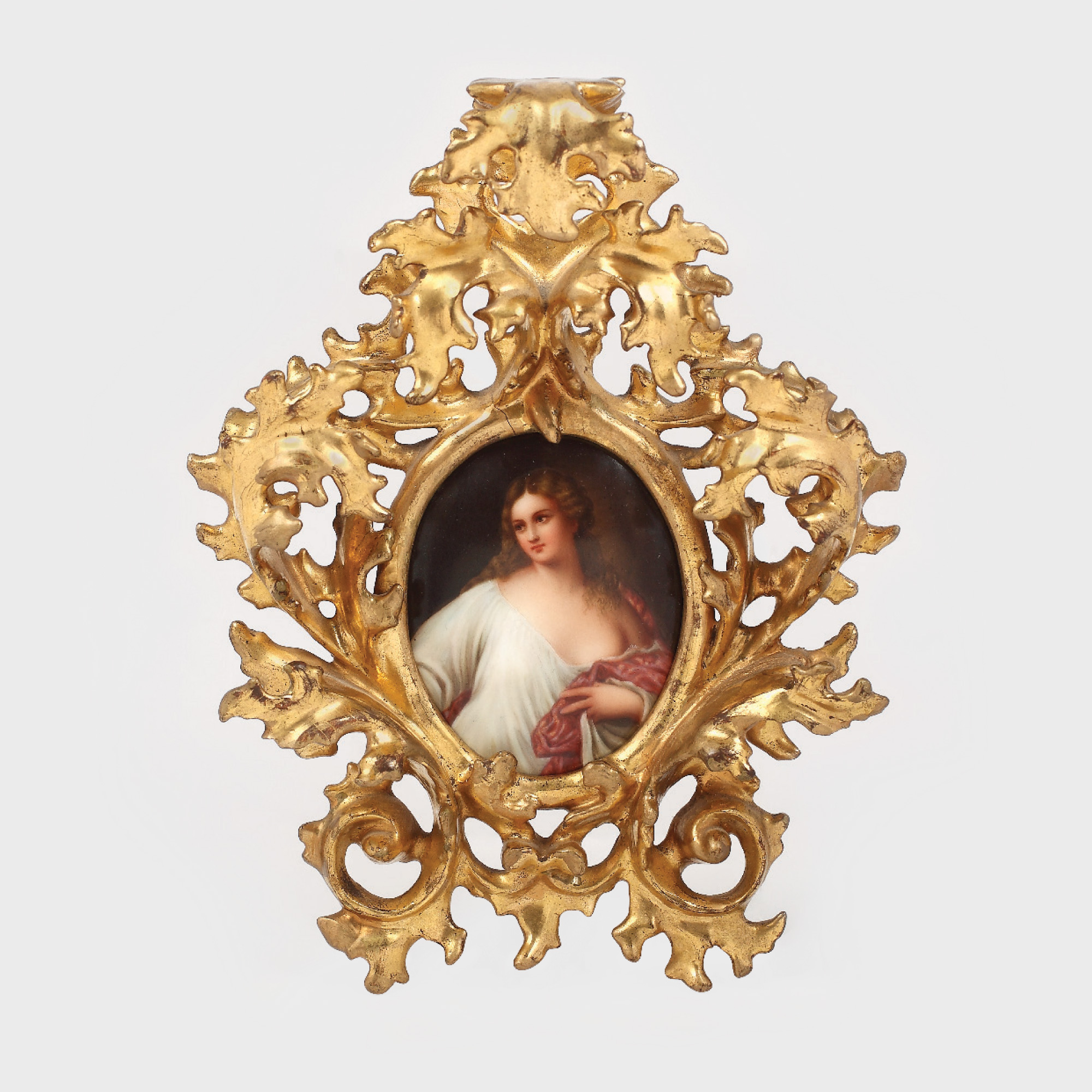 Portretul lui Agnès Sorel, doamna de onoare a Mariei de Anjou, realizat în stil Neo-Baroc, cca. 1850