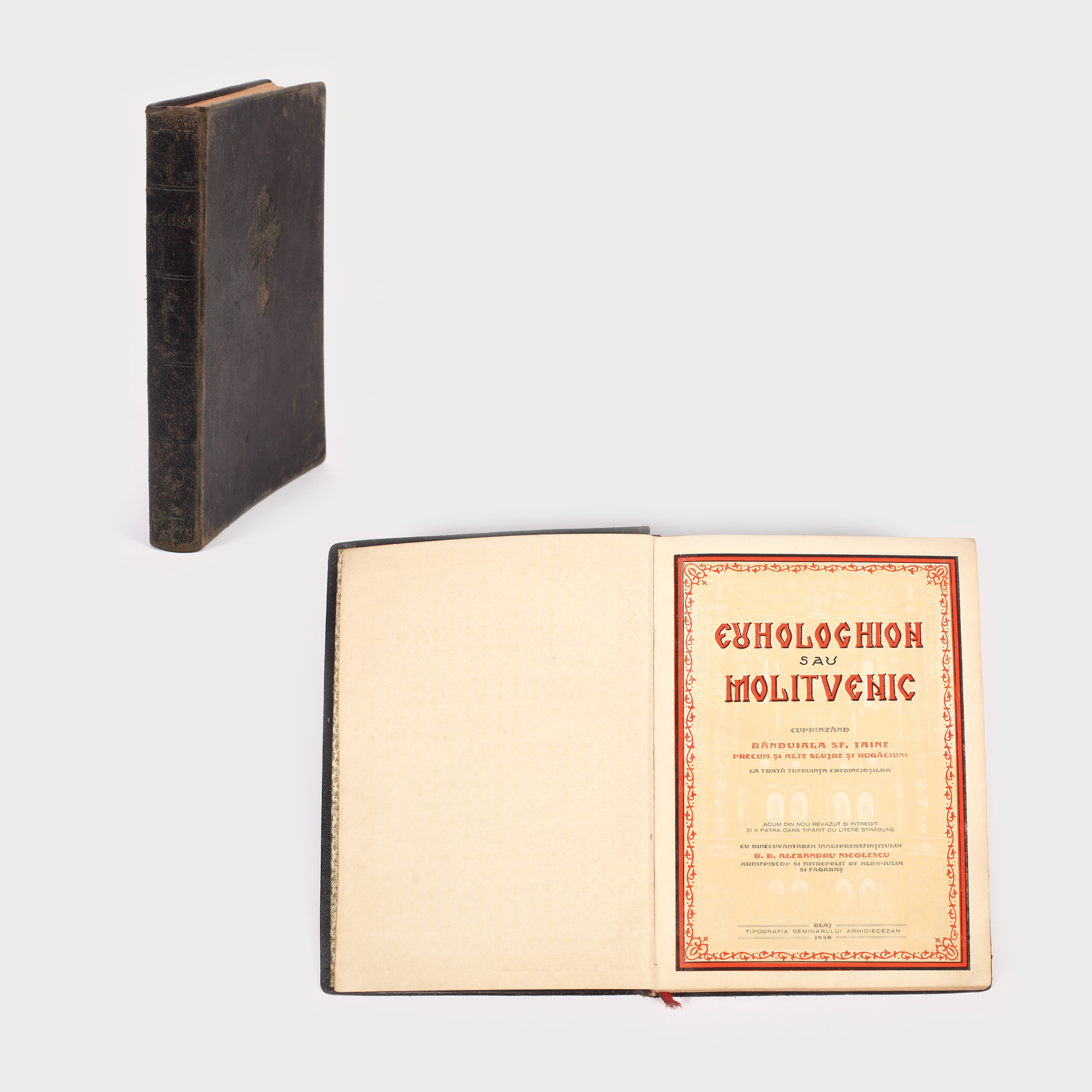 Molitfelnic Greco-Catolic, de D.D. Alexandru Nicolescu, Blaj, 1940