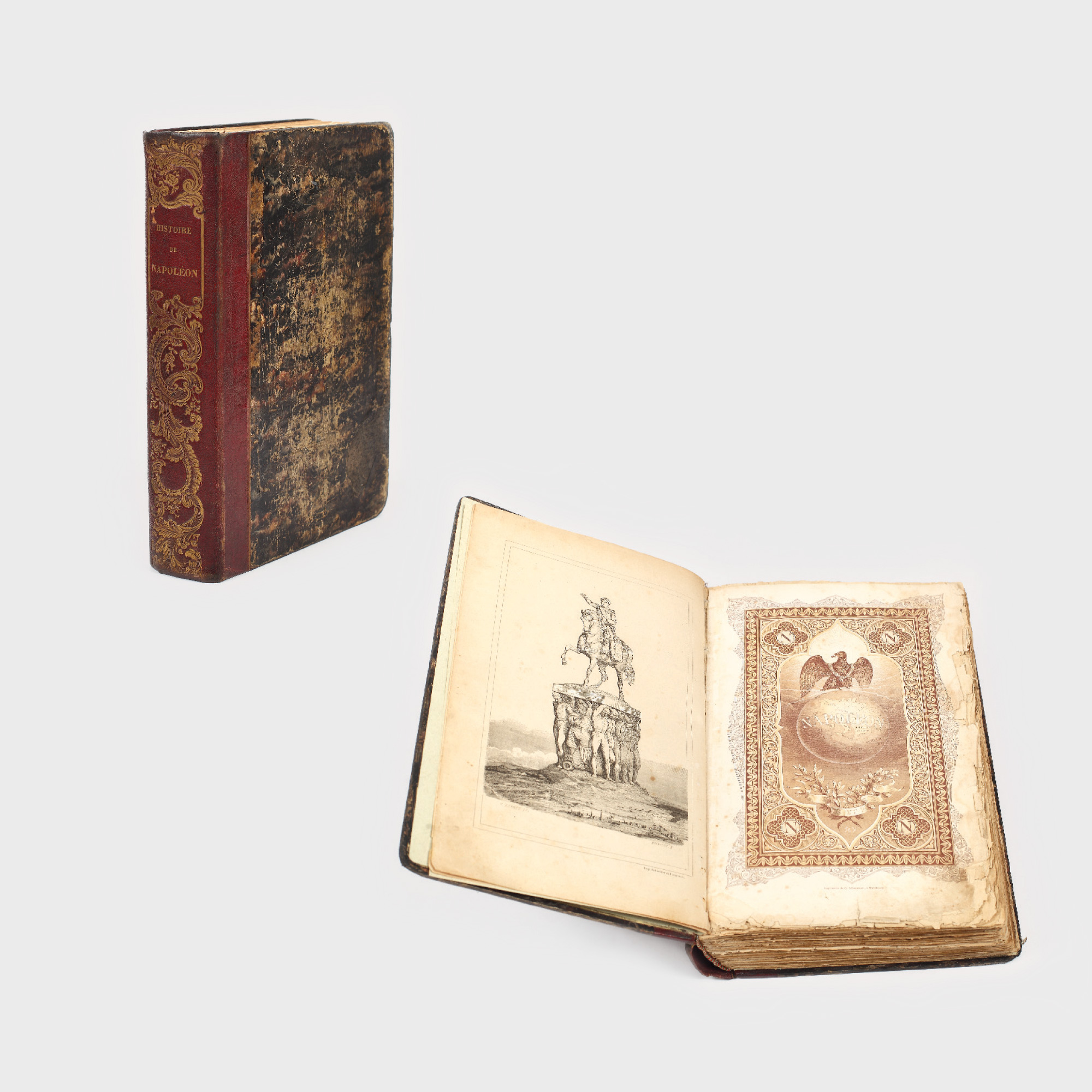 "Istoria împăratului Napoleon", de Laurent de l'Ardeche, Paris, 1840