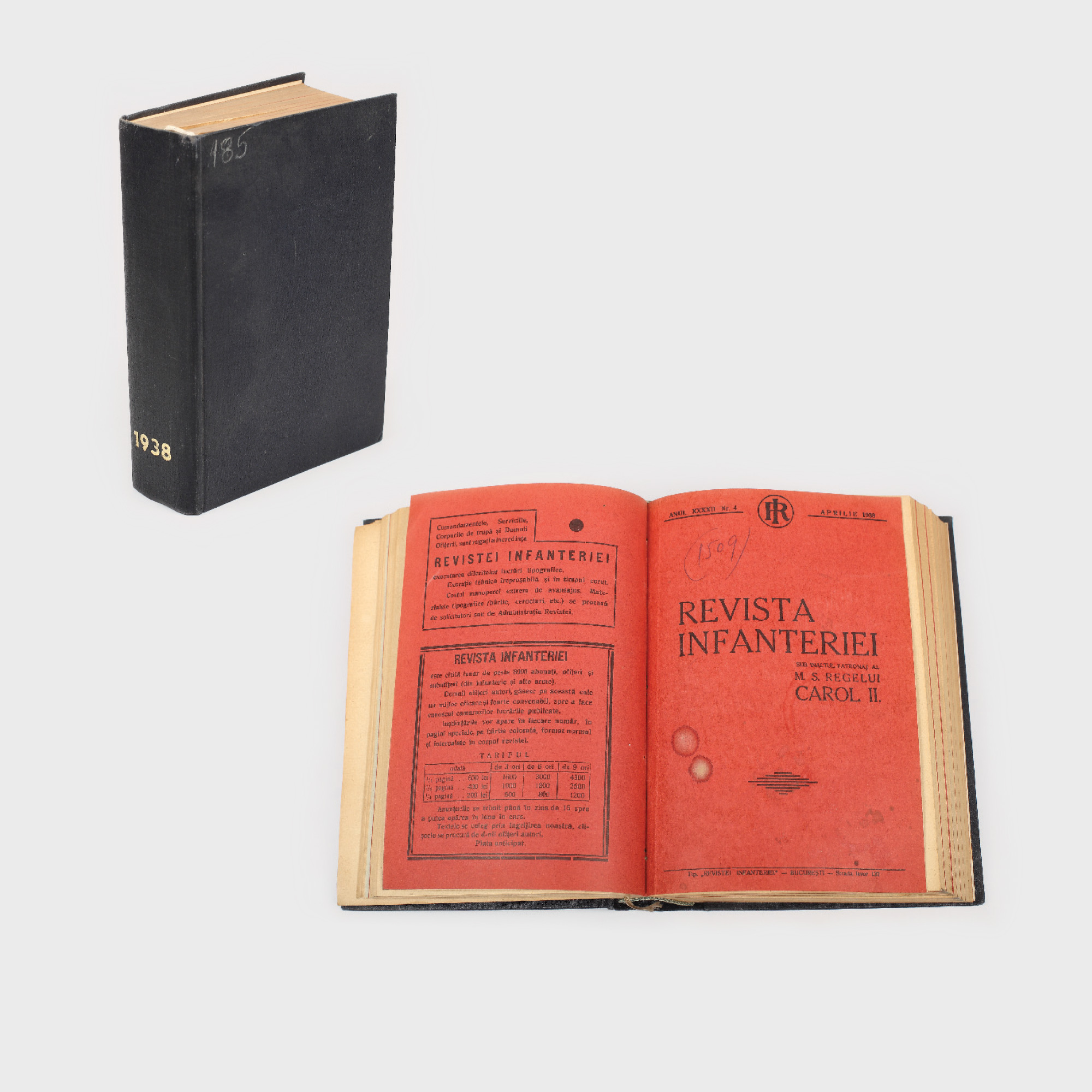Revista Infanteriei, sub Înaltul patronaj al M.S. Regelui Carol I, Anul XXXXII, Ianuarie-Februarie, 1938