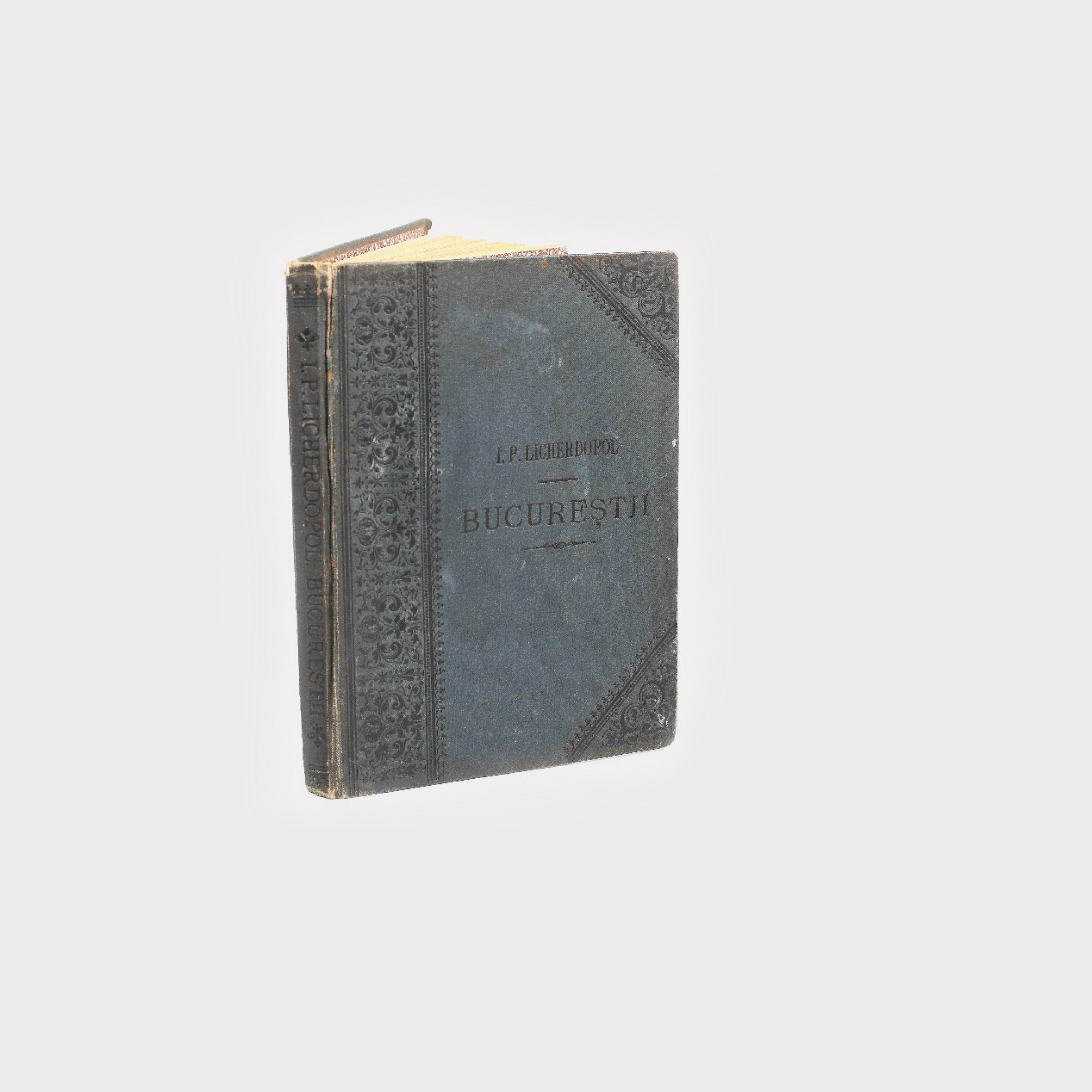 "Bucureștii", de Ion Licherdopol, București, Tipografia Carol Gobl, 1889