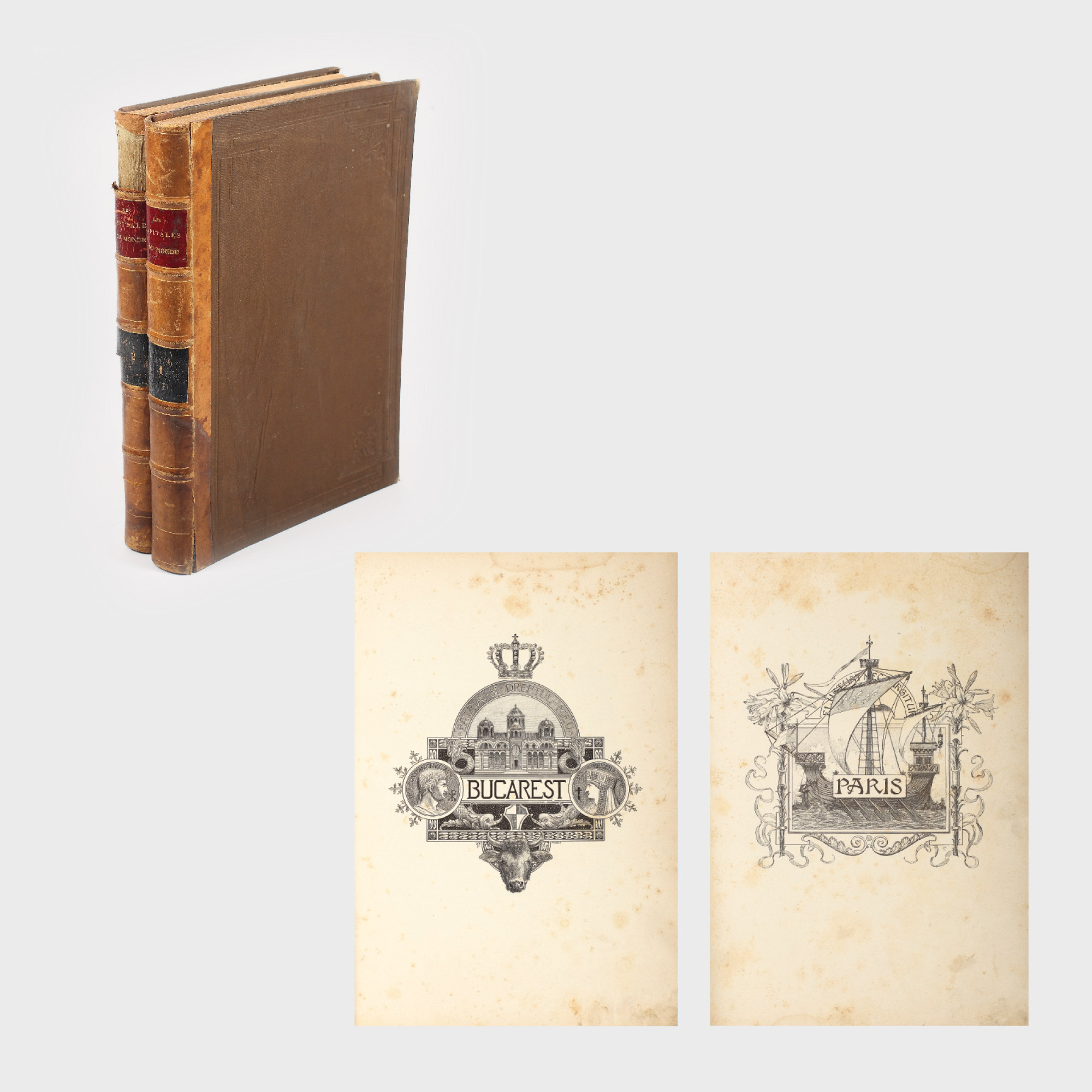"Les capitales du monde", Hachette, Paris, 1892, două volume, include Bucureștiul, capitol de Carmen Sylva