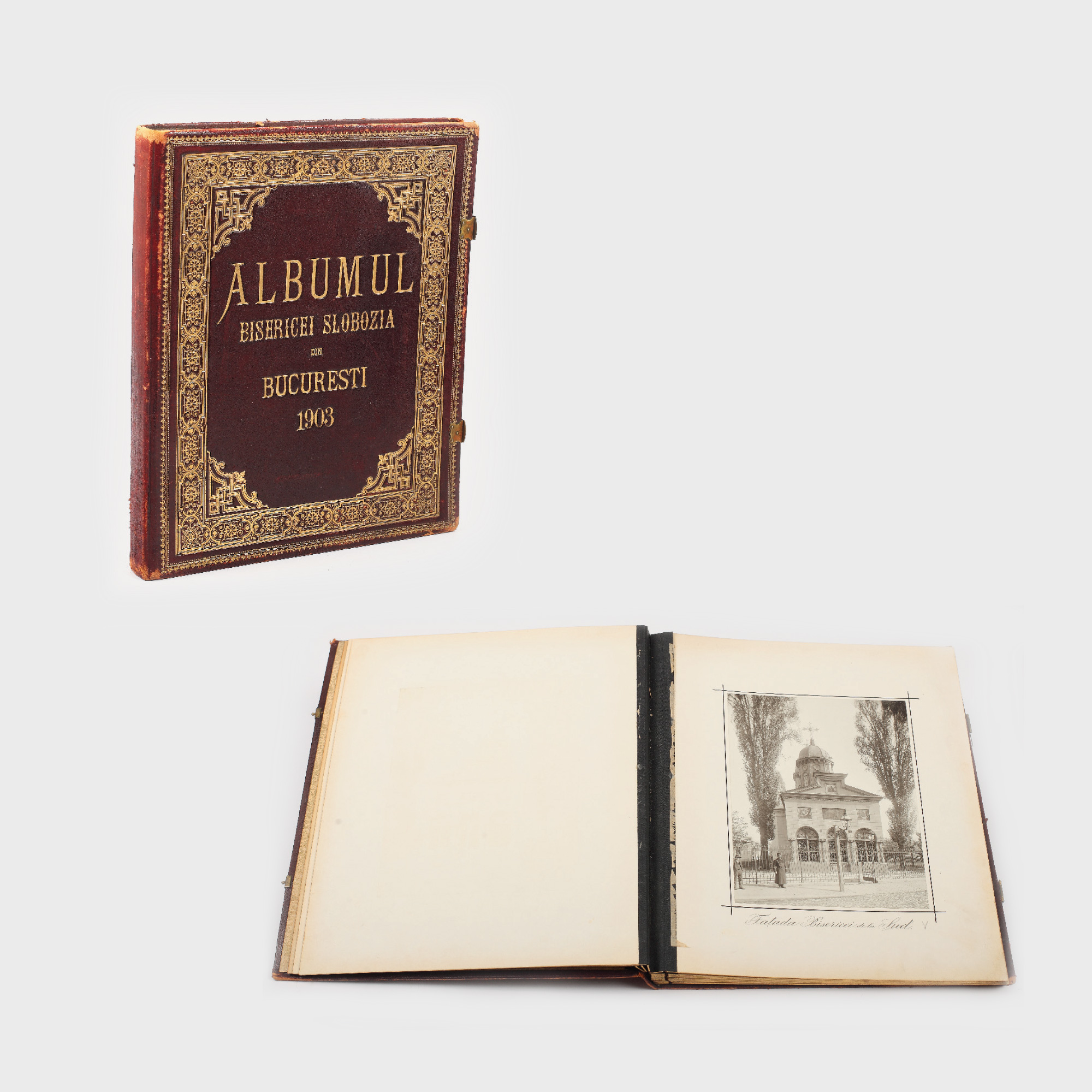 Albumul Bisericei Slobozia din Bucureşti, cu fotografii originale, 1903