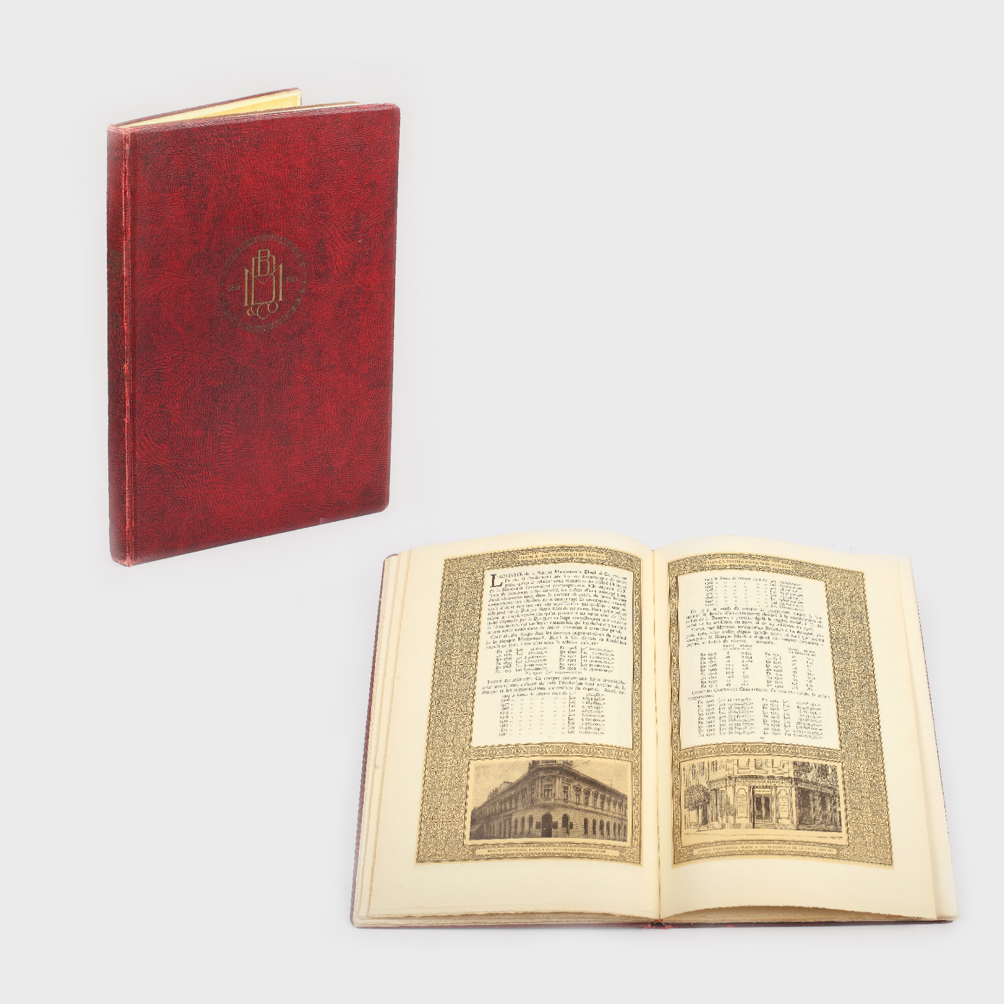 Istoricul Băncii Marmorosch Blank 1848-1923, de I.M. Boambă, Cultura Națională, 1923