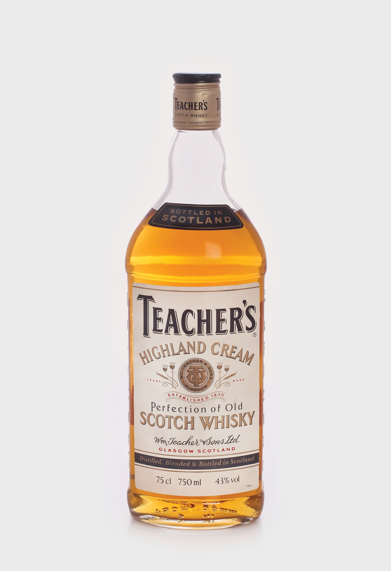 Teacher's blended scotch whisky, Scoția, anii '70