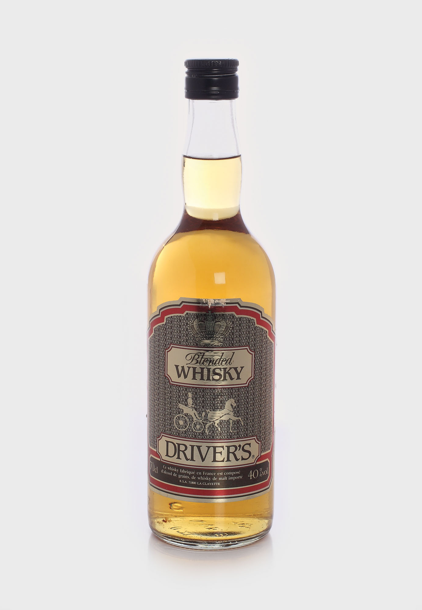 Driver's blended whisky, Franţa, anii '70