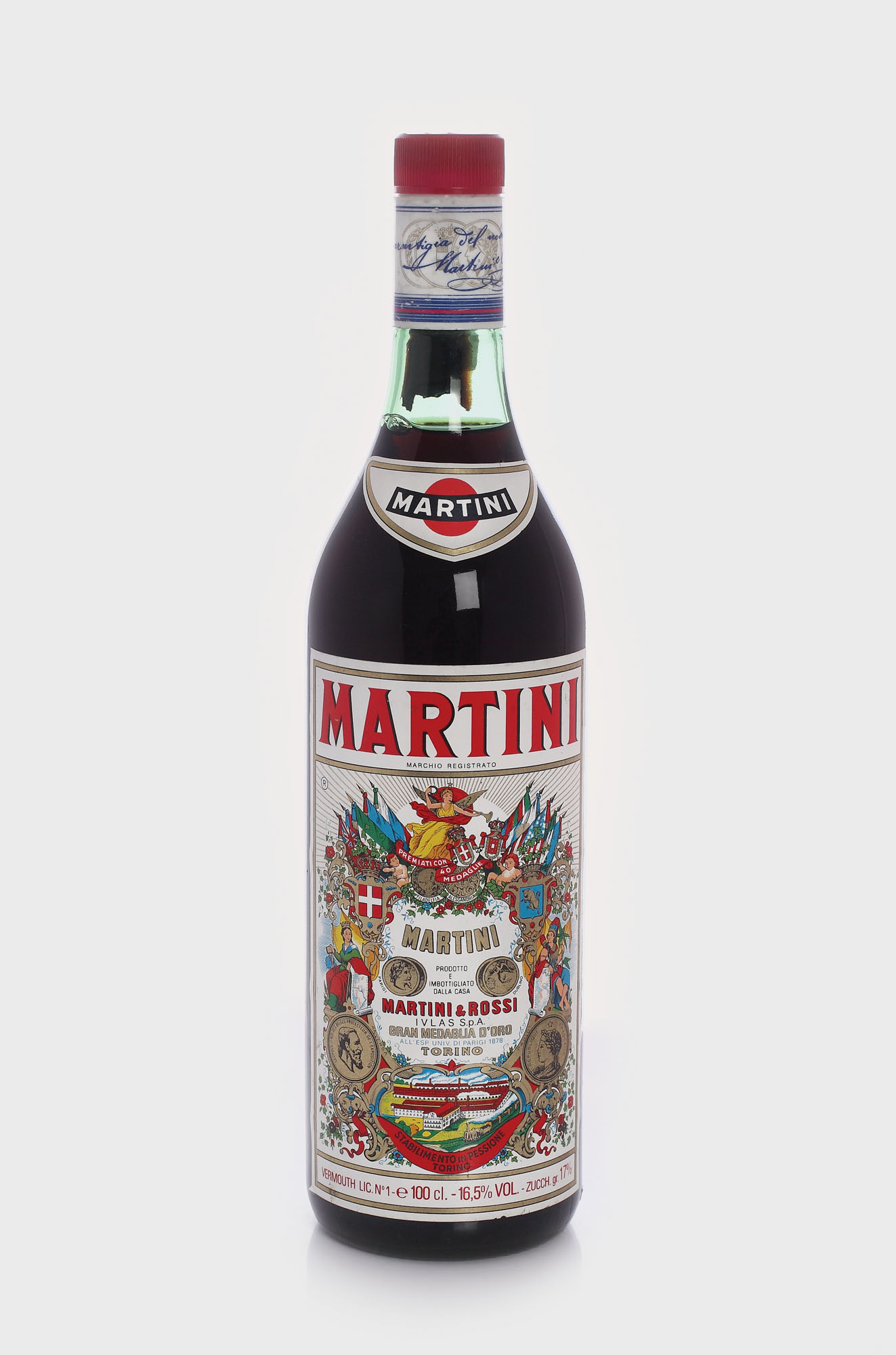 Martini Rosso, vermuth, anii '80