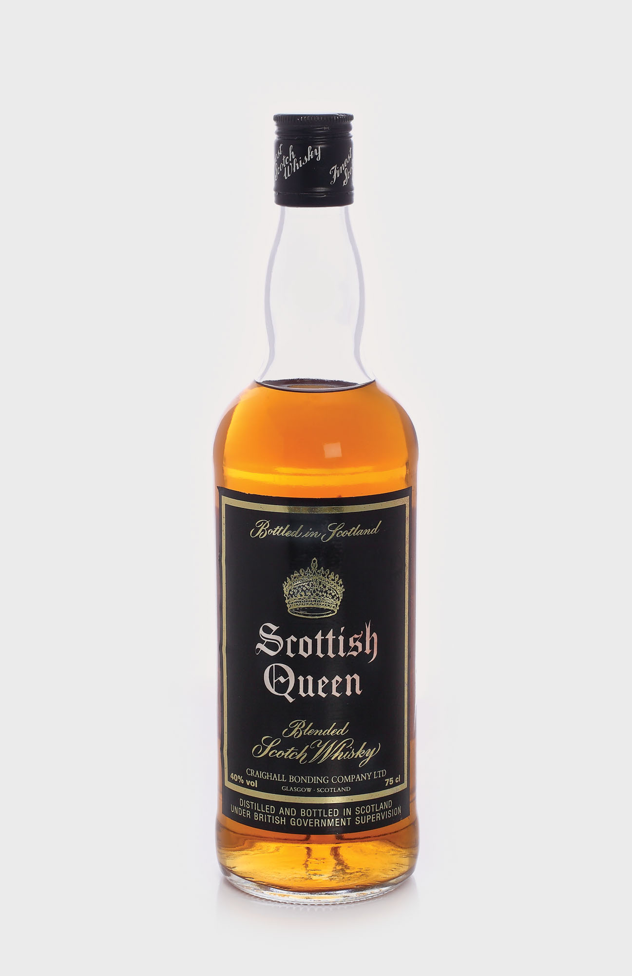 Craighall Scottish Queen, blended scotch whisky, Scoția, anii '80