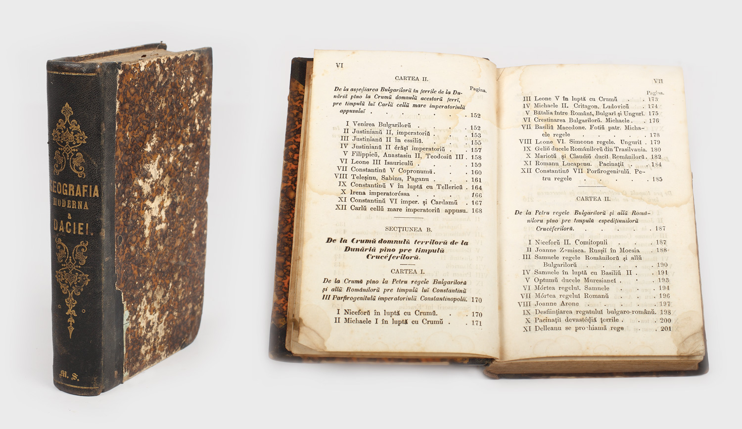 Geografia modernă a Daciei ca studiu preliminar la Istoria românilor din Dacia, de August Treboniu Laurian, 1862