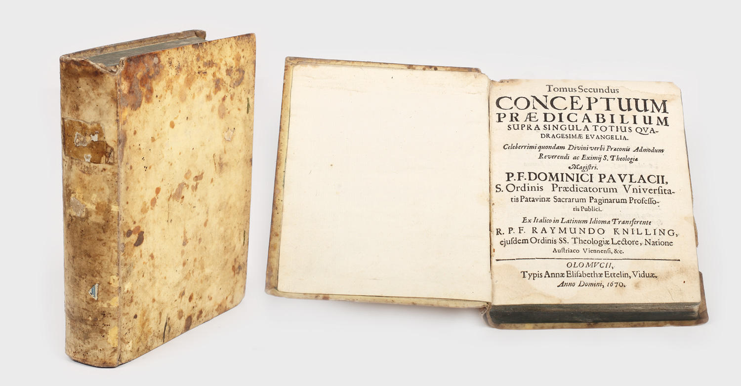Concepte predicabile pentru cele patru Evanghelii, volumul 2, publicat în 1670