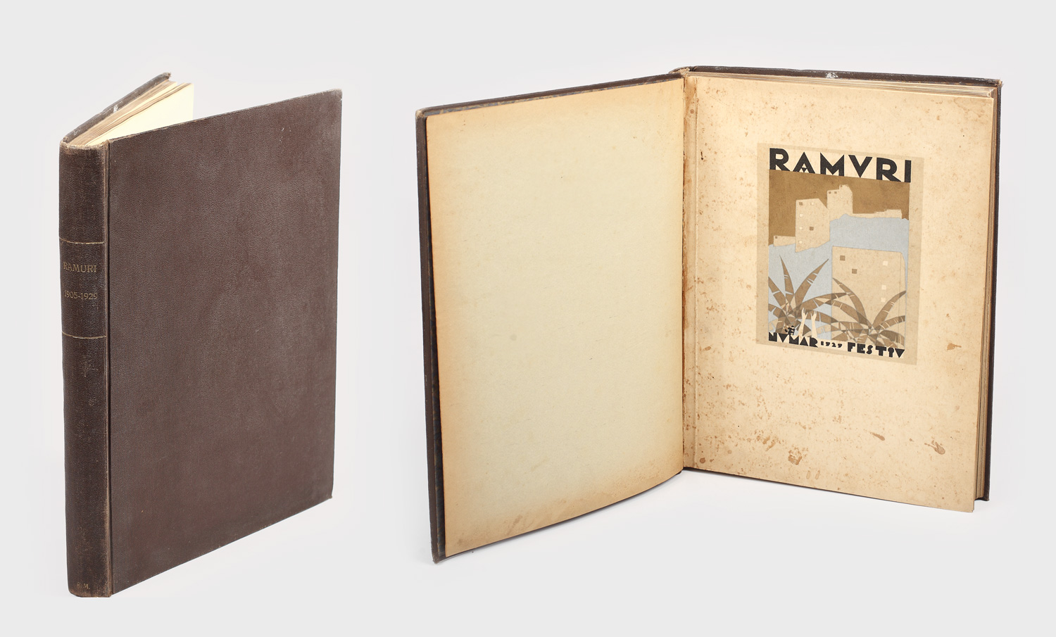 Revista Ramuri, număr festiv publicat în 1500 de exemplare, exemplar numerotat 179, 1929