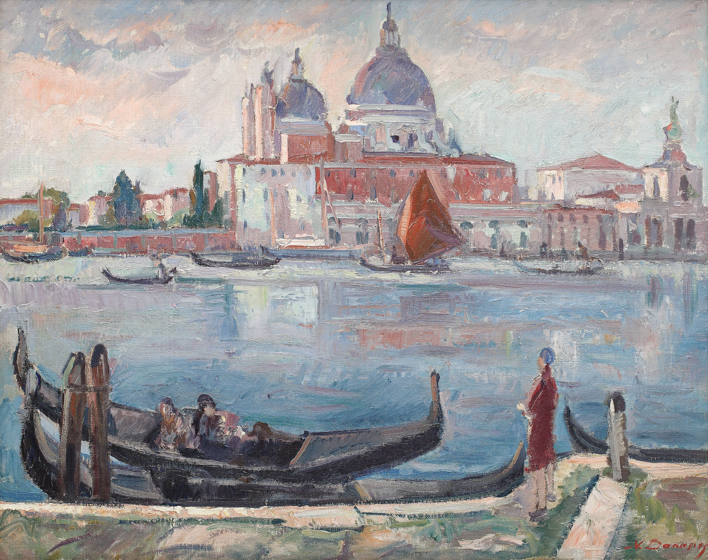 Vedere spre Santa Maria della Salute