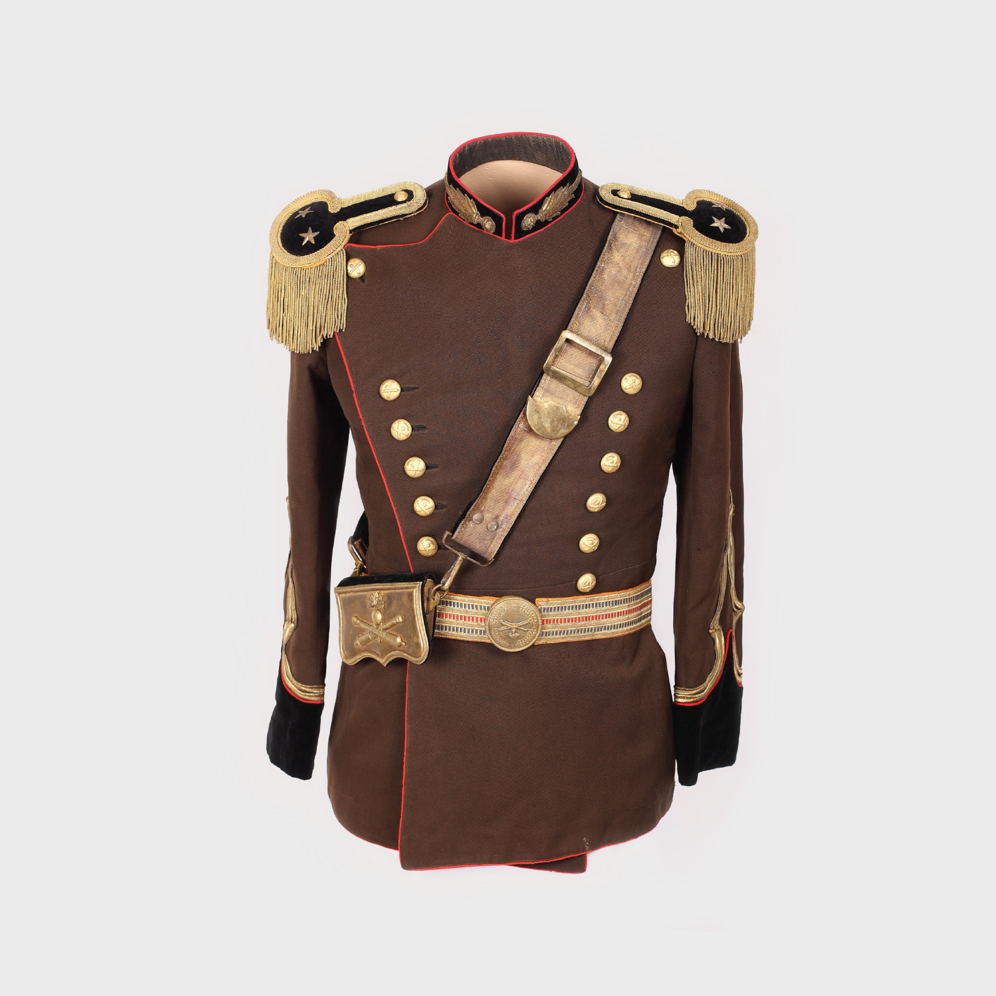 Uniformă de ofițer de artilerie, Carol II