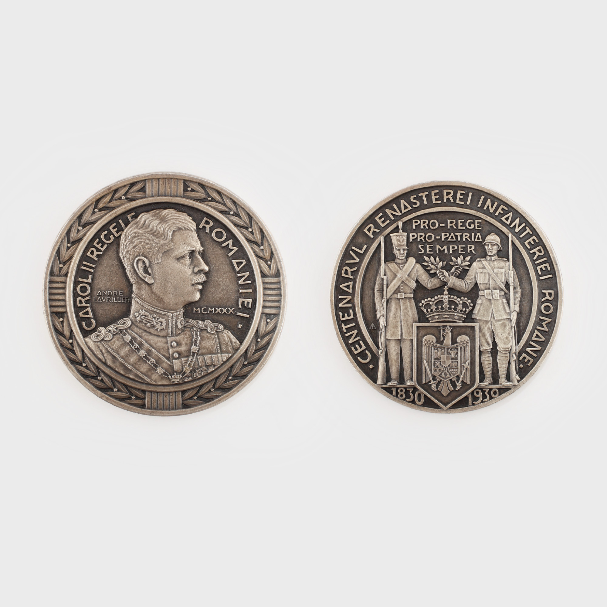 Medalia ”Centenarul Renașterei Infanteriei Române”, 1930