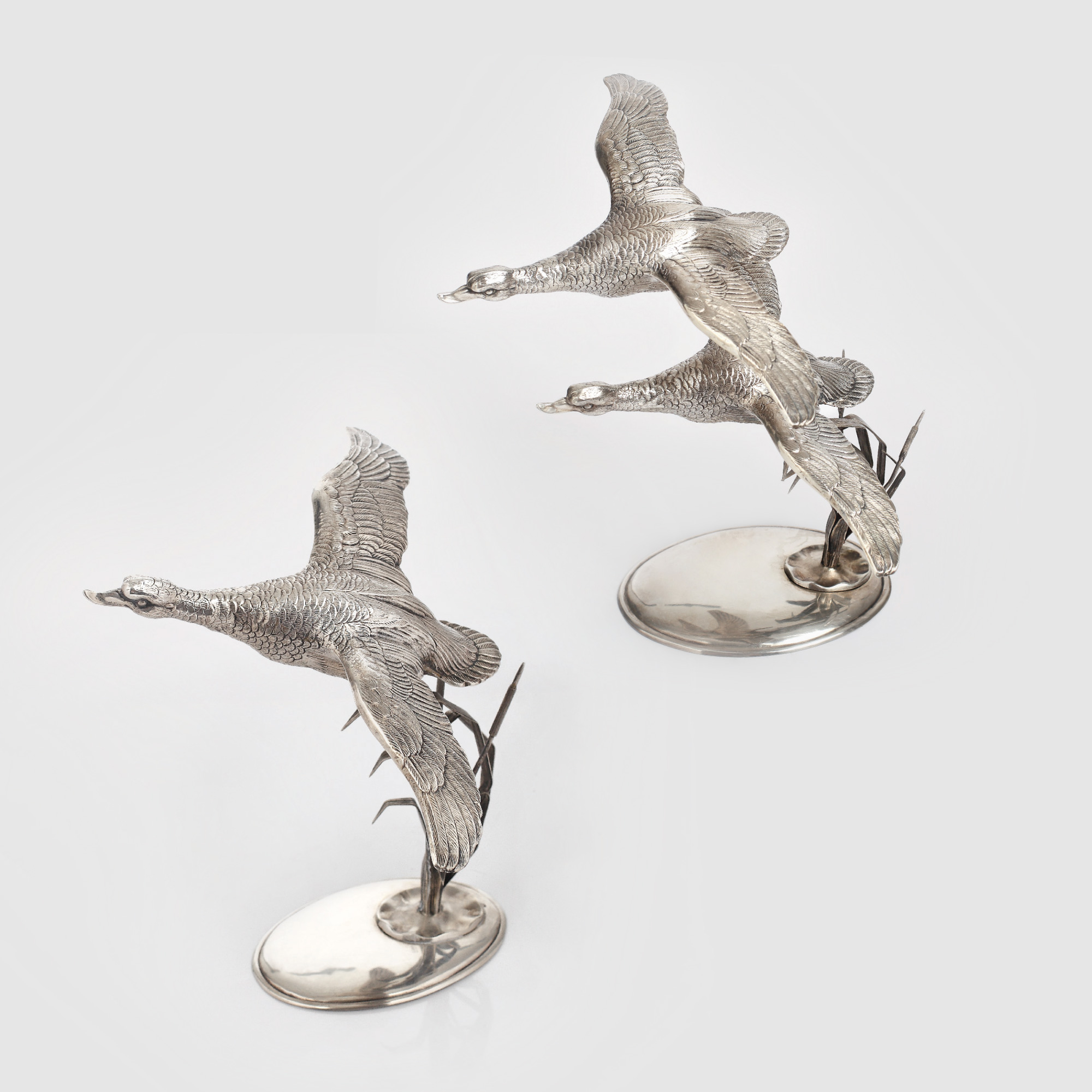 Figurine decorative din argint Dionisio Garcia, cca. 1940