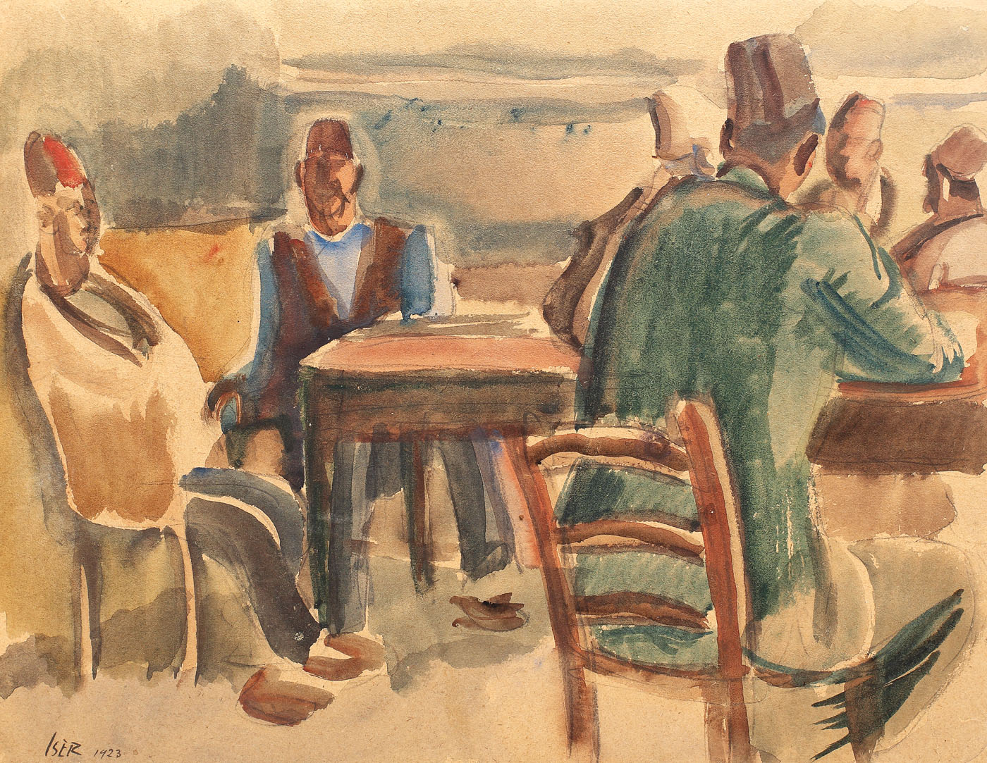 Turci la cafenea
