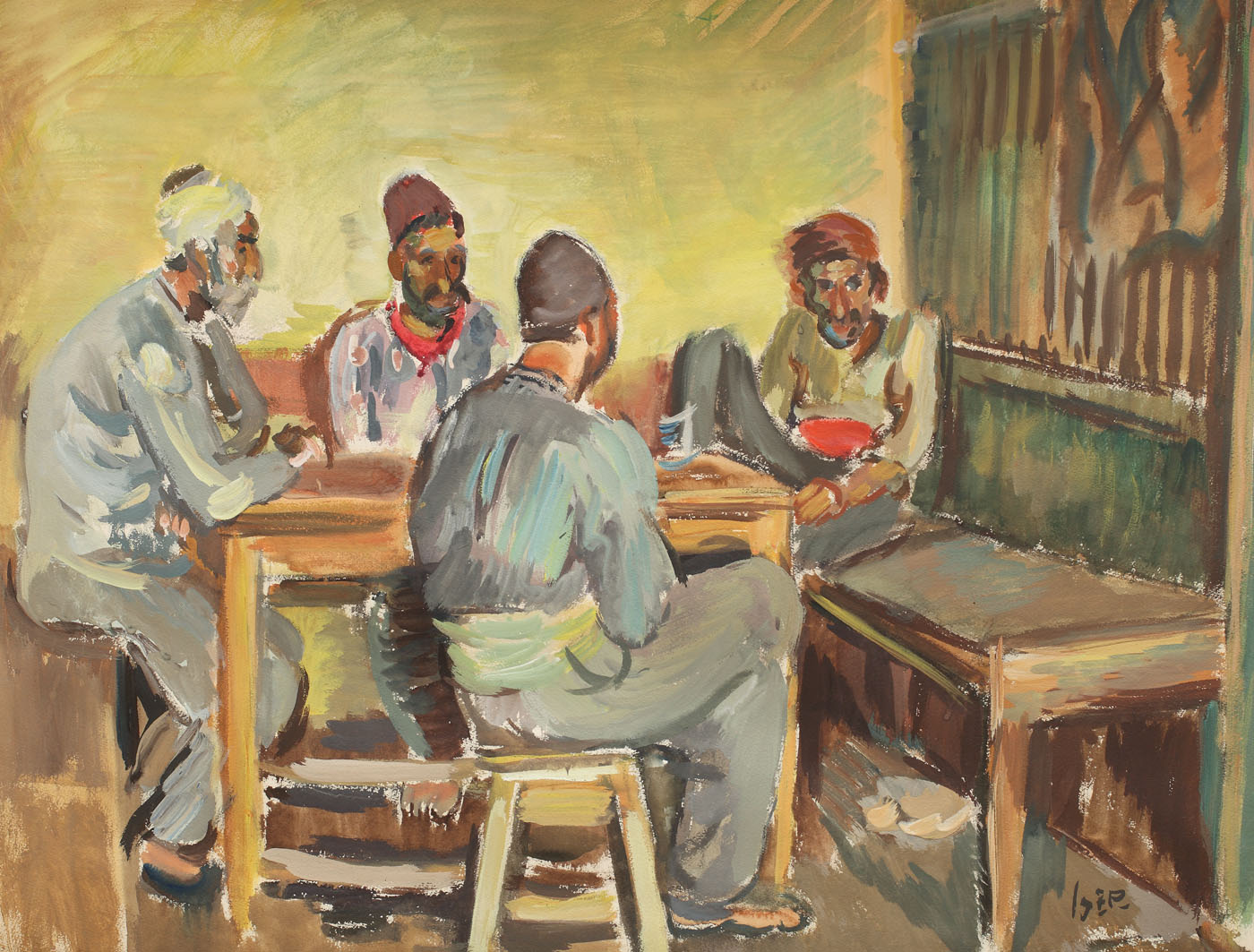 Turci la cafenea