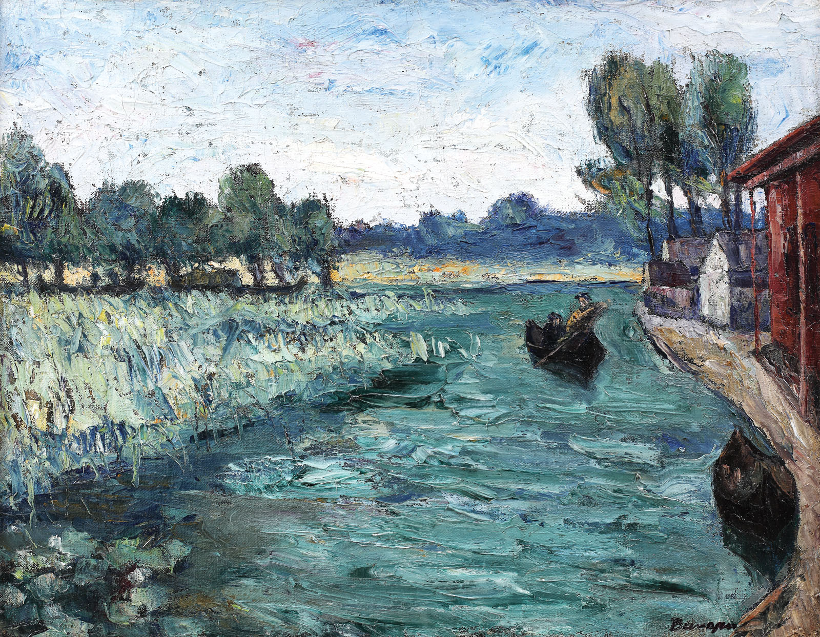 Pescari la cherhanaua veche