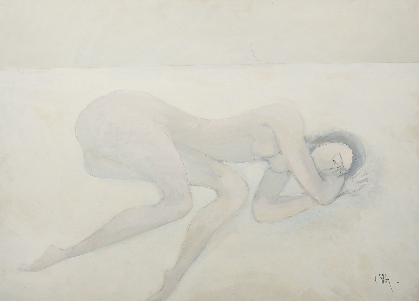 Nud adormit