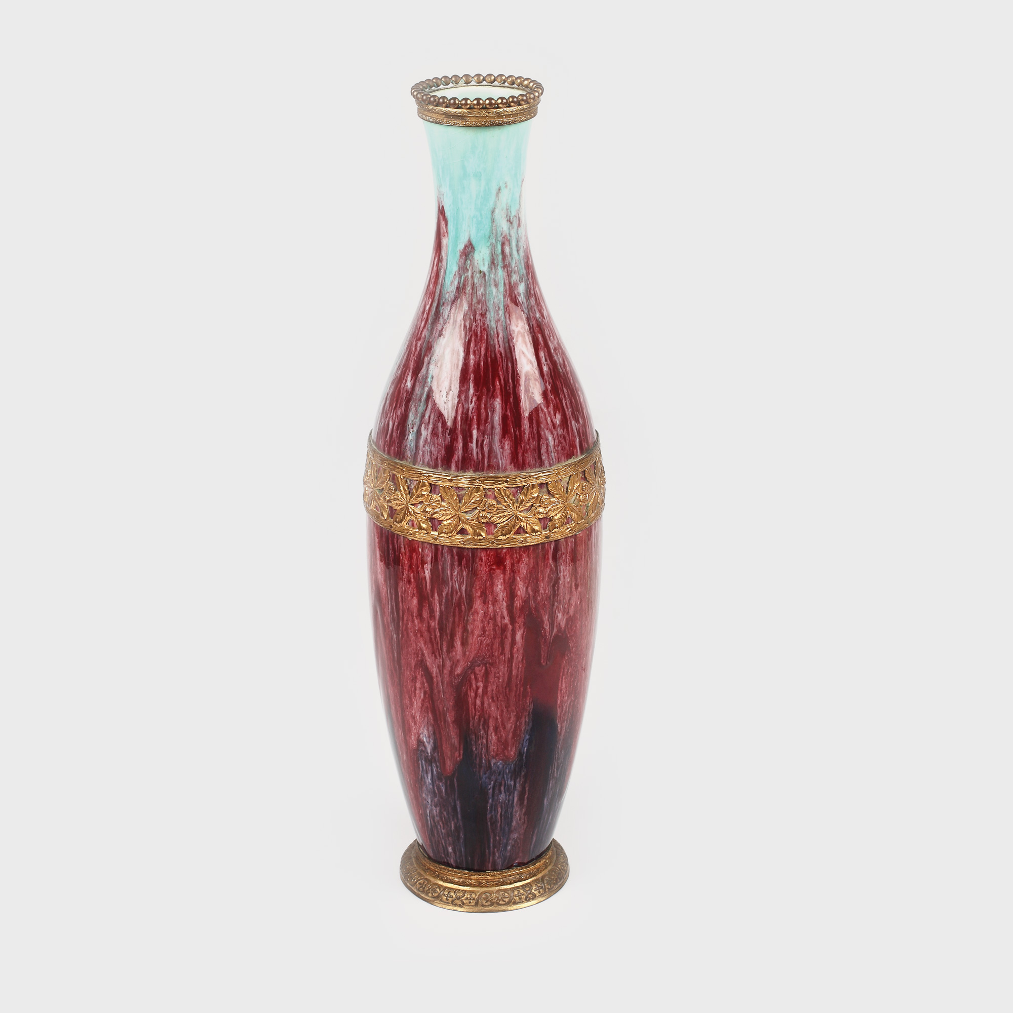 Vas decorativ Boch Frères, cca. 1900-1910