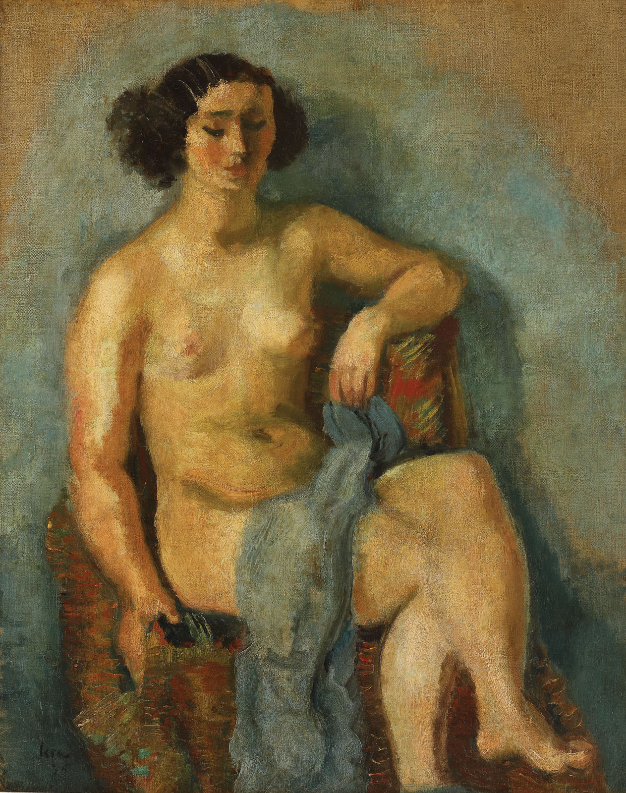 Nud în interior