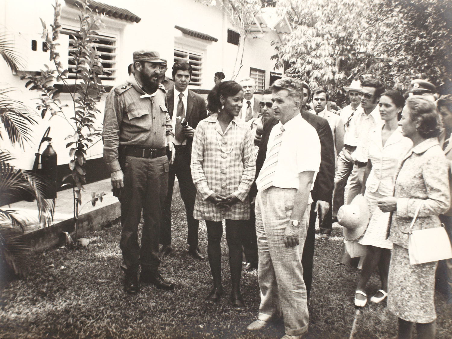 Vizita soţilor Ceauşescu în Cuba, august 1973