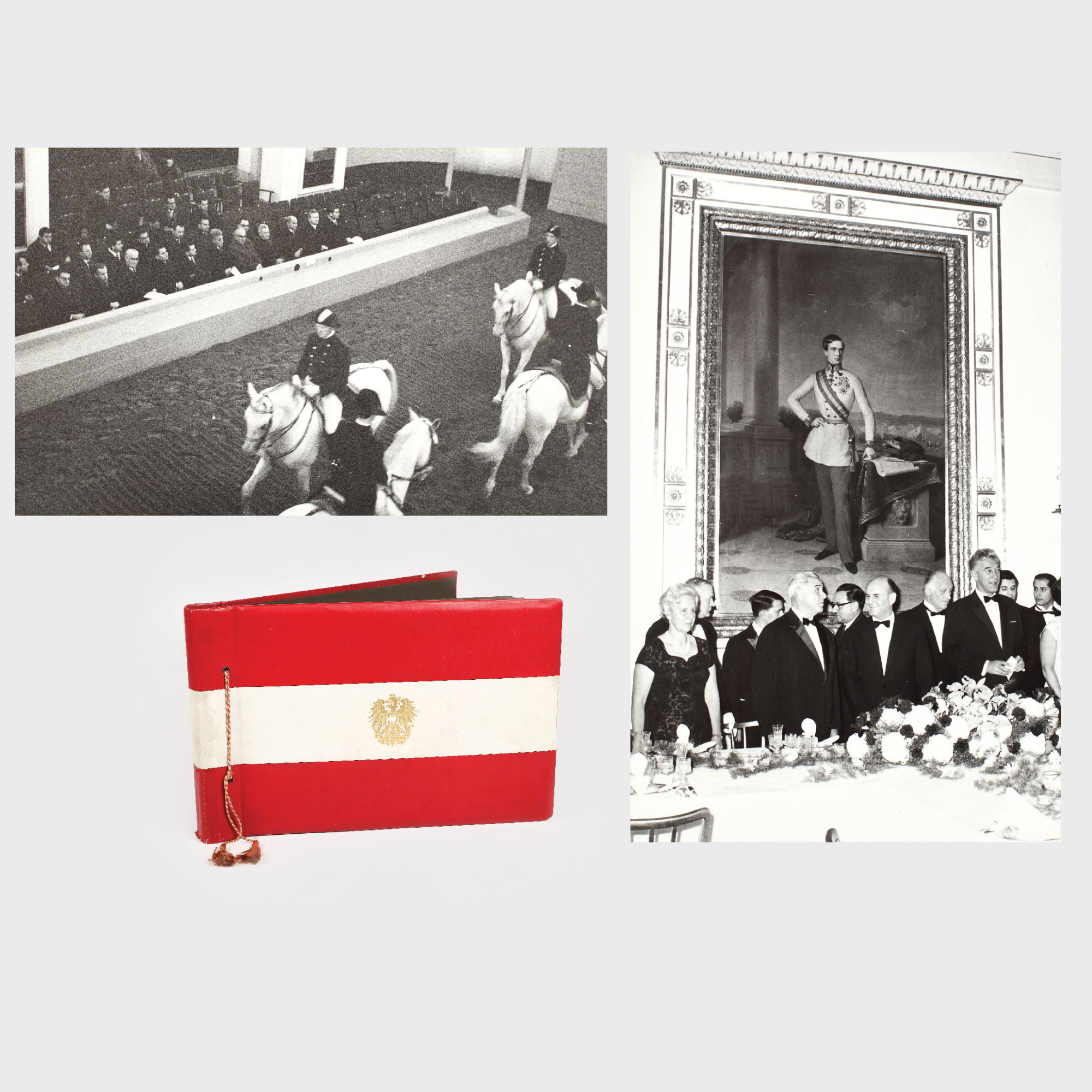 Vizita prim-ministrului Ion Gheorghe Maurer în Austria, 1965, album cu 34 de fotografii