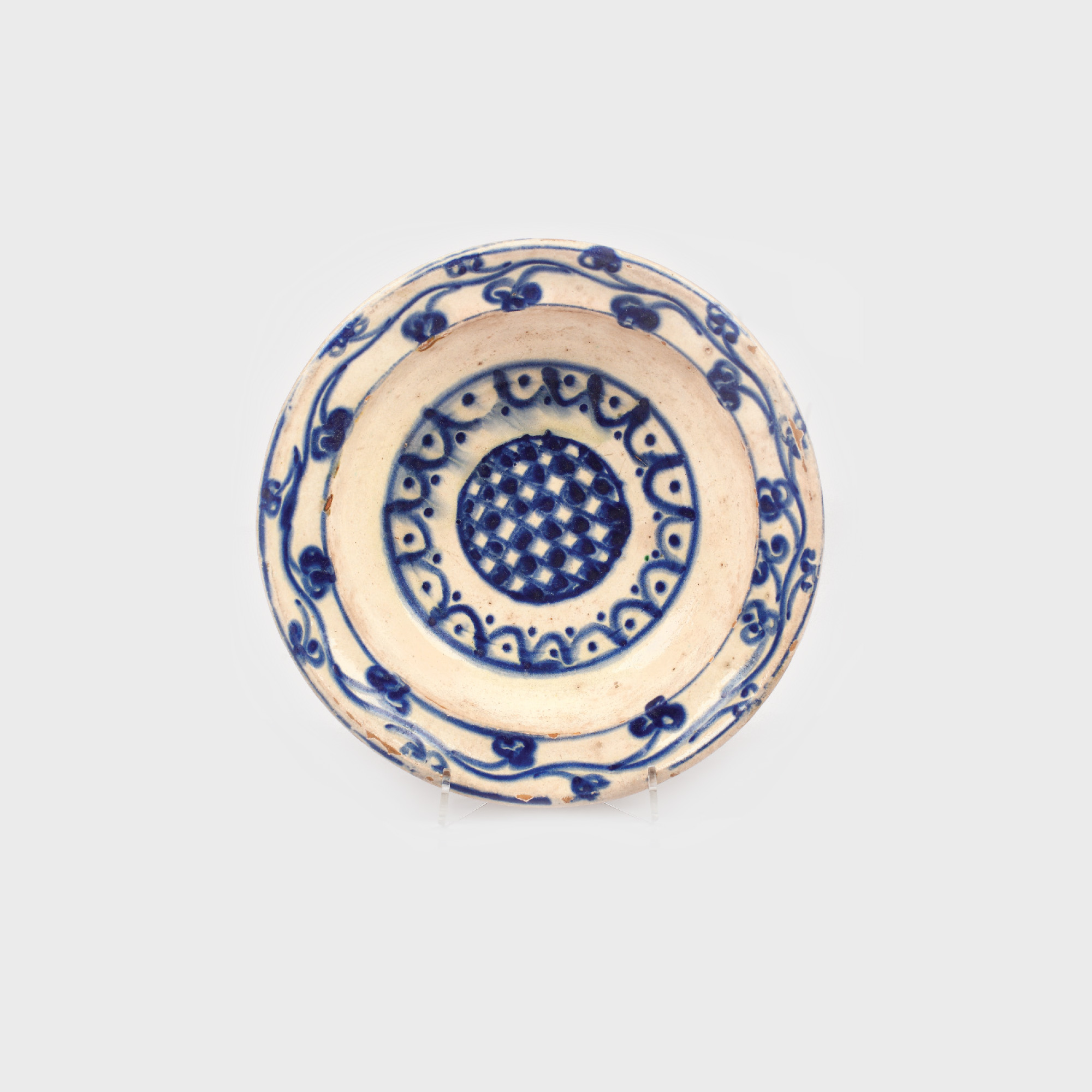 Farfurie din ceramică de Sibiu, sfârșitul sec. XIX