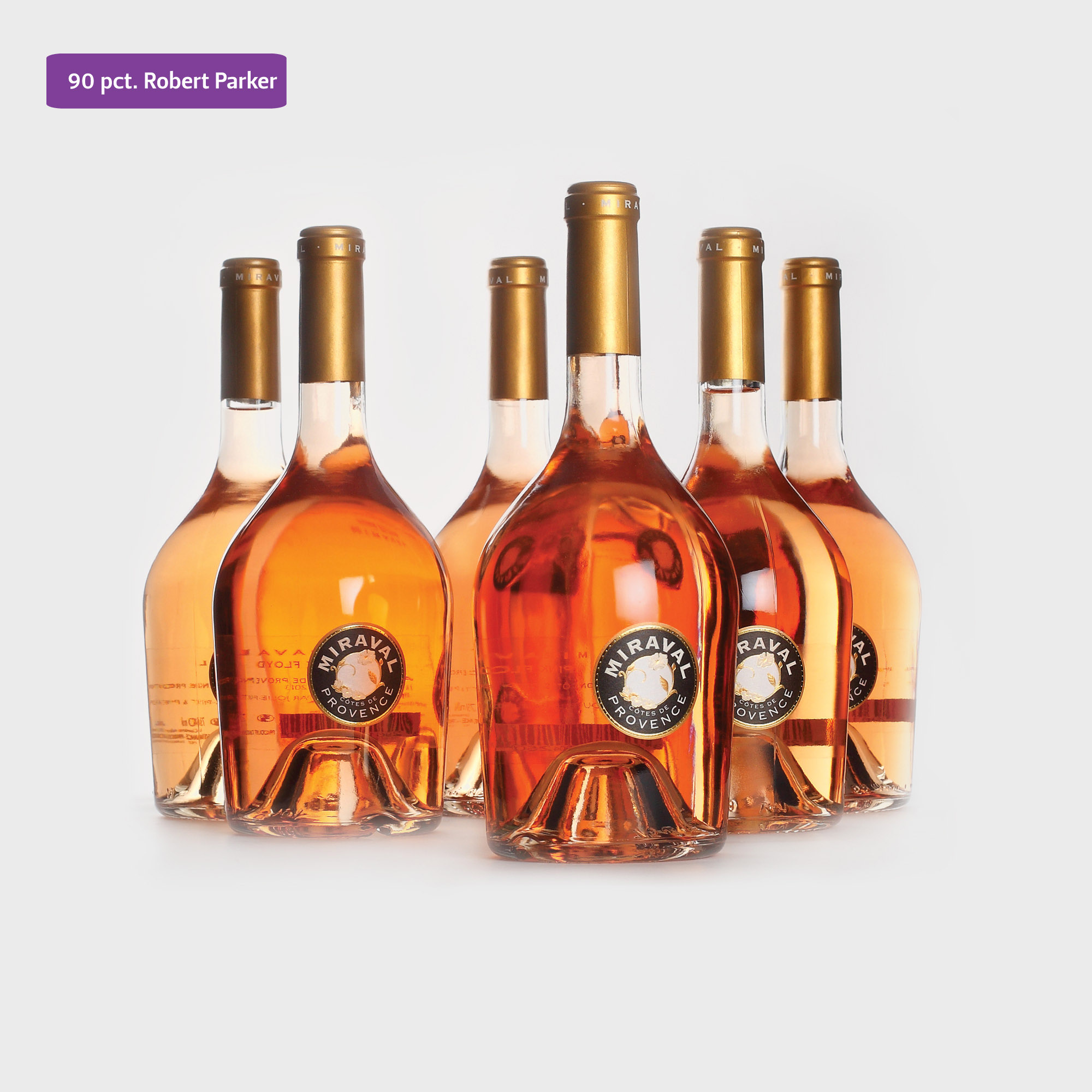 Miraval - rosé-ul celebrului cuplu Angelina Jolie - Brad Pitt; 6 st x 75 cl.