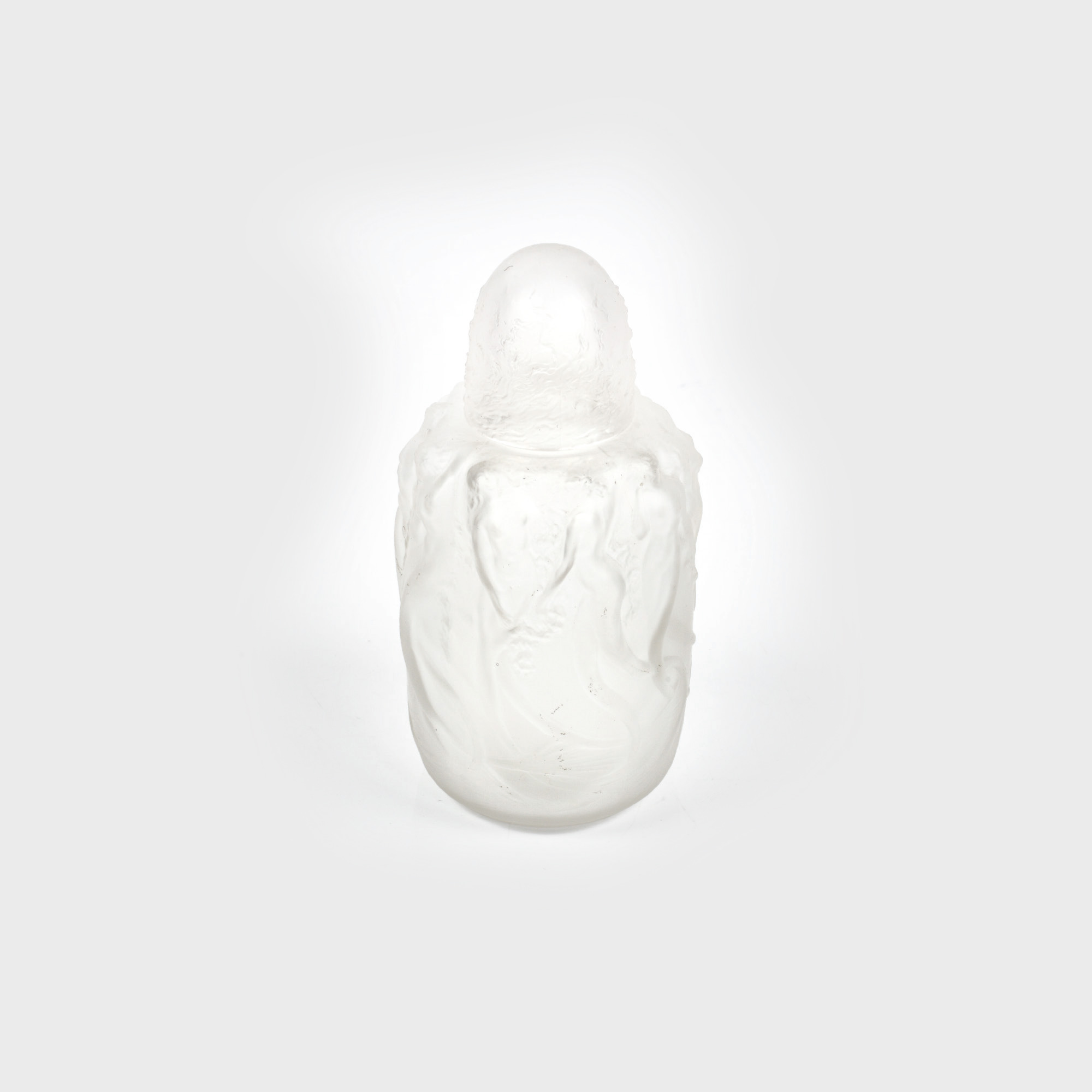 Brûle-parfum Lalique "Sirenes" decorată cu naiade dansând
