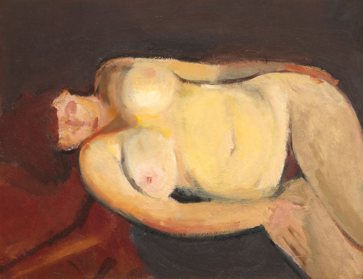 Nud dormind