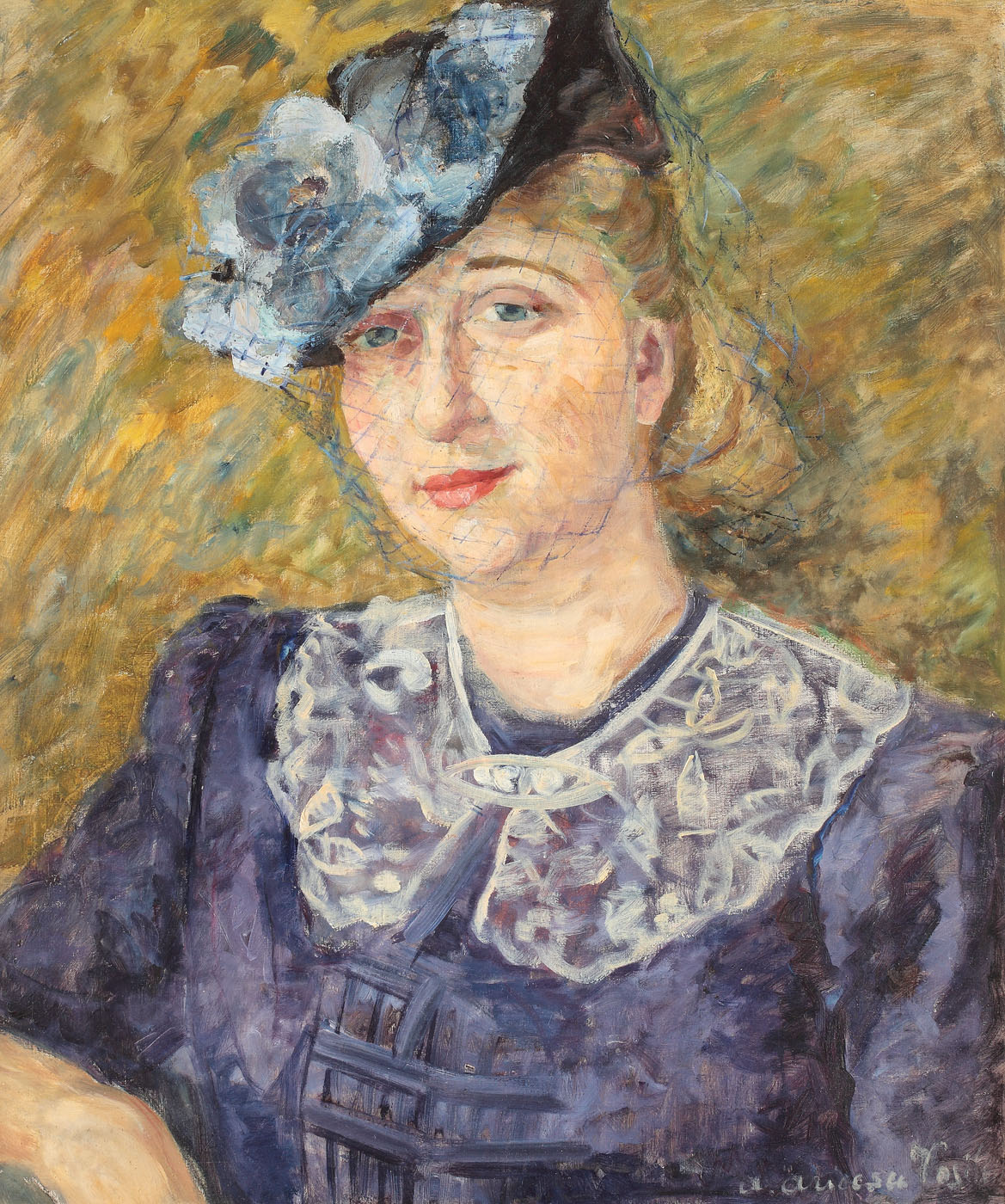 Voaleta albastră