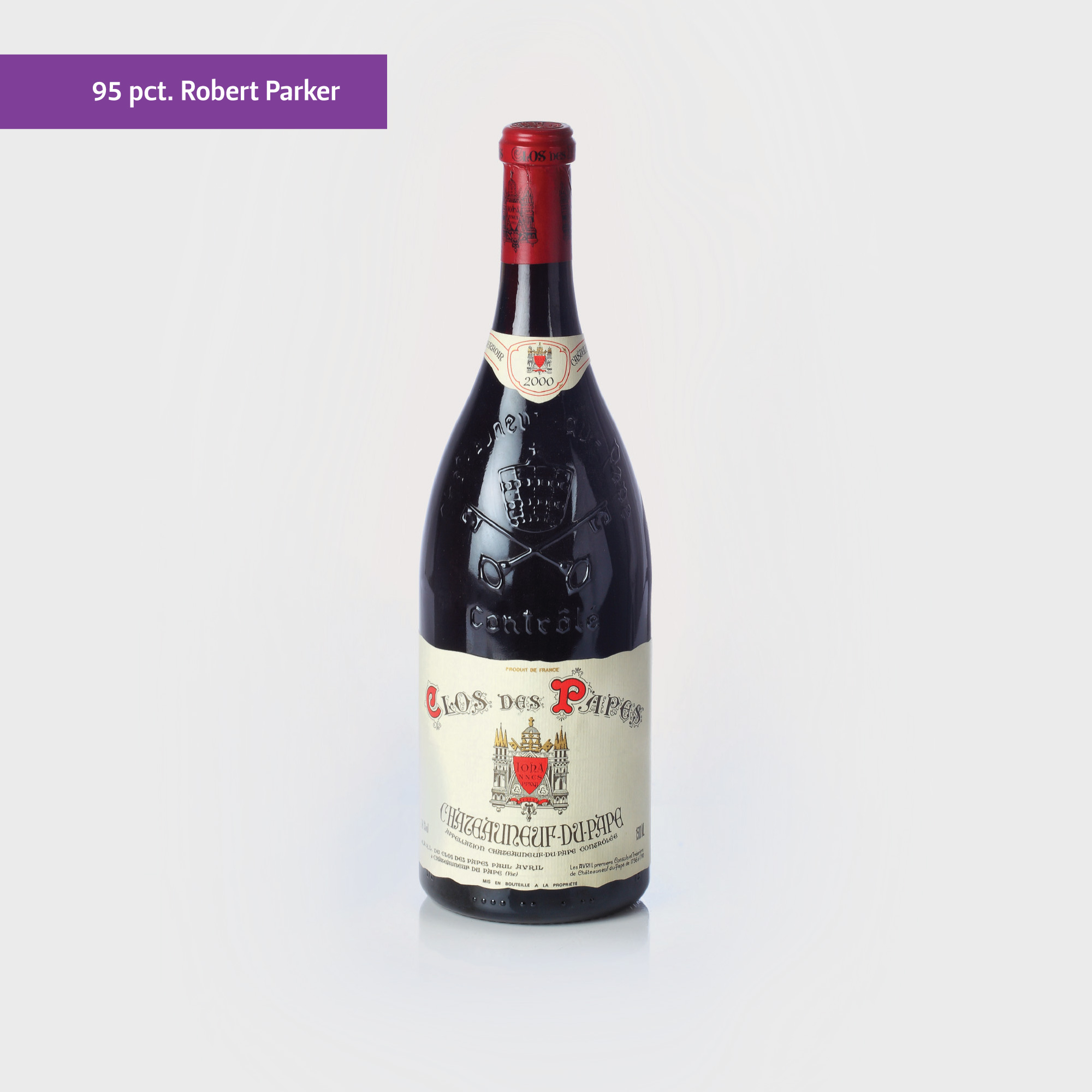 Clos des Papes 2000, 1 sticlă Magnum x 150 cl.