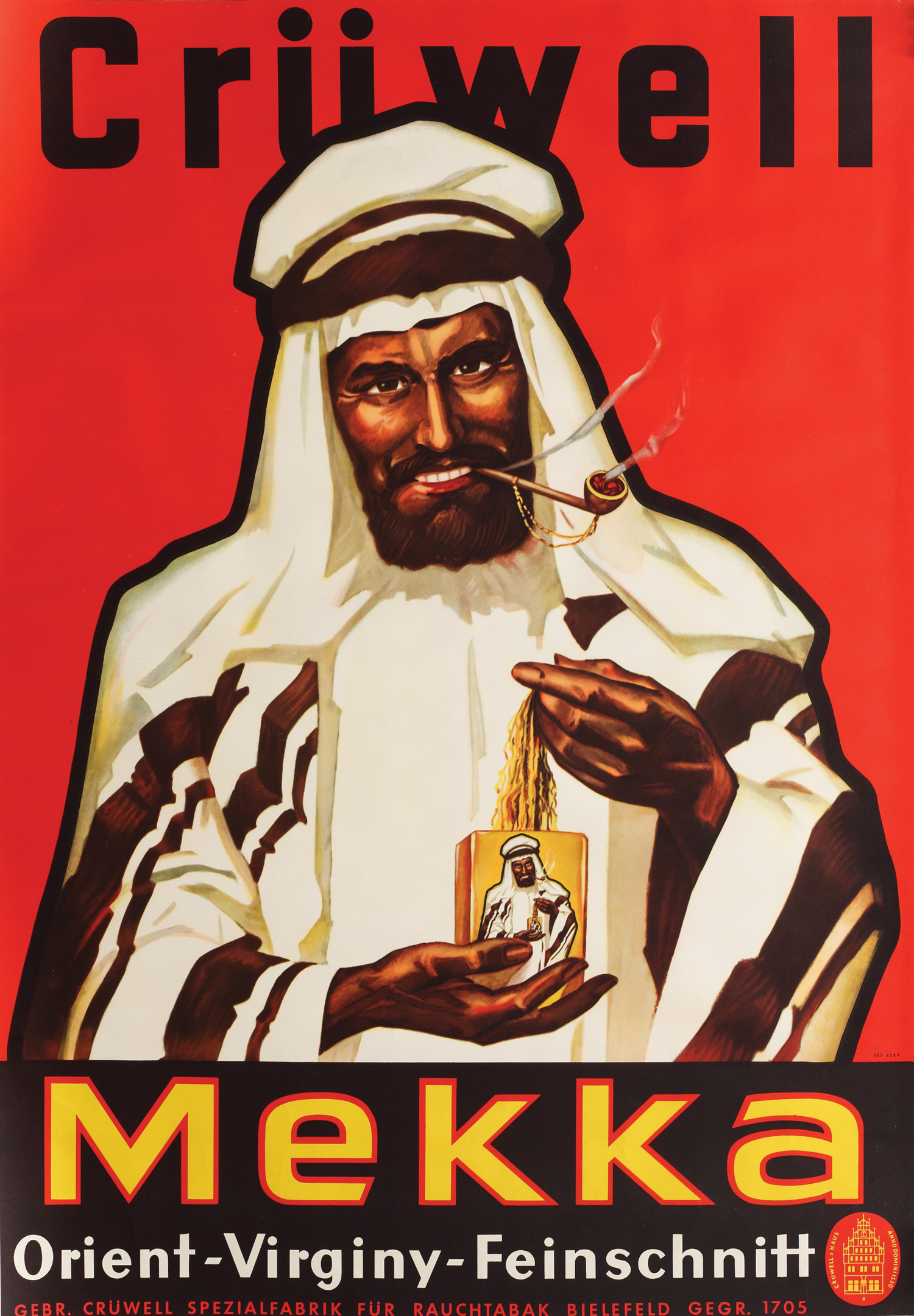 Afiș Crüwell Mekka, anii '20