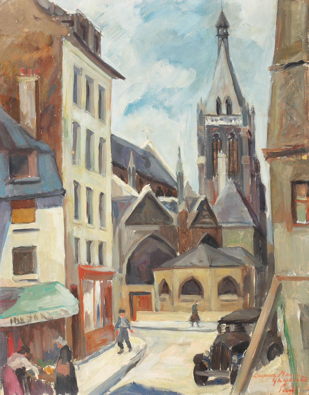 Stradă în Paris