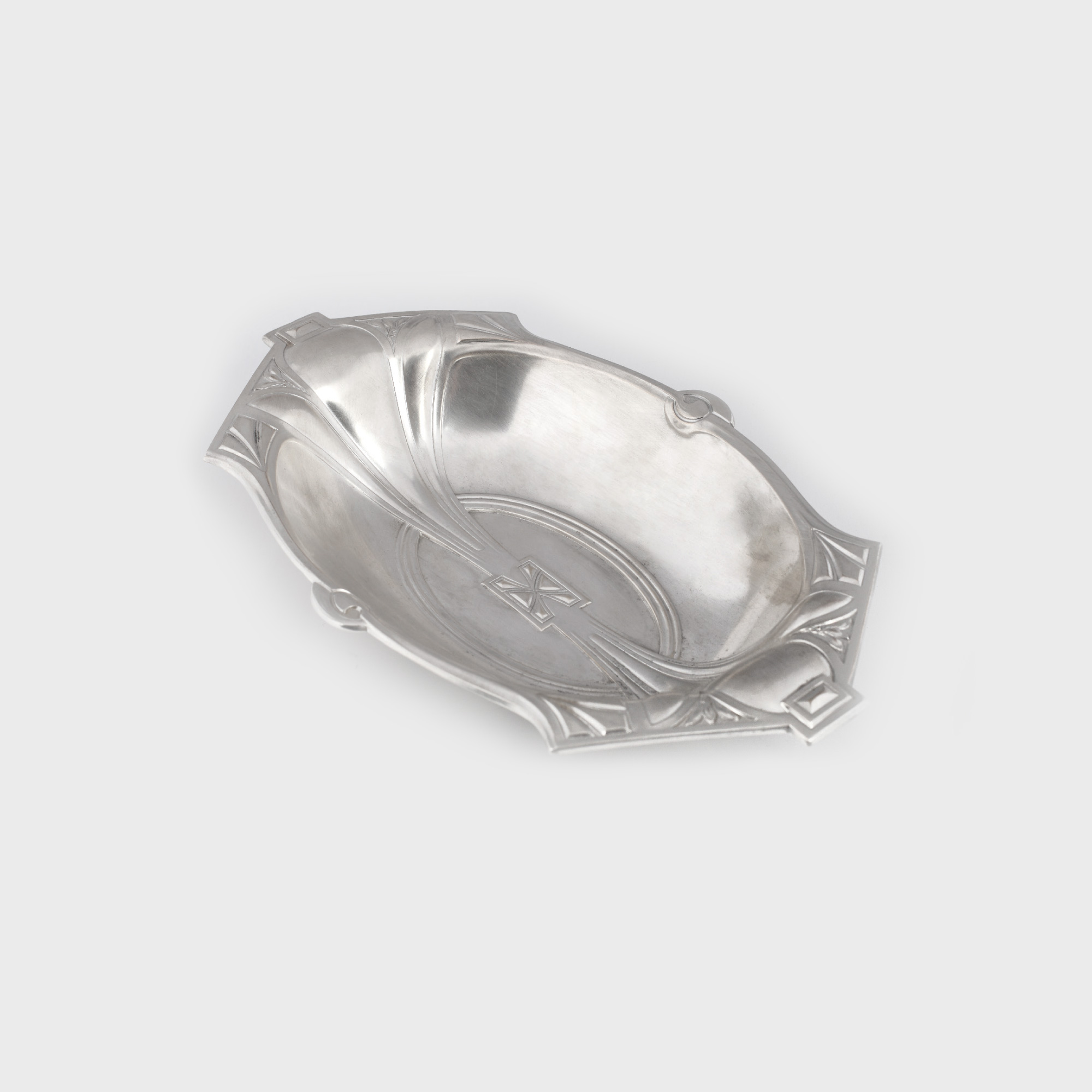 Vide-poche argintat, stil Sezession, cca. 1900