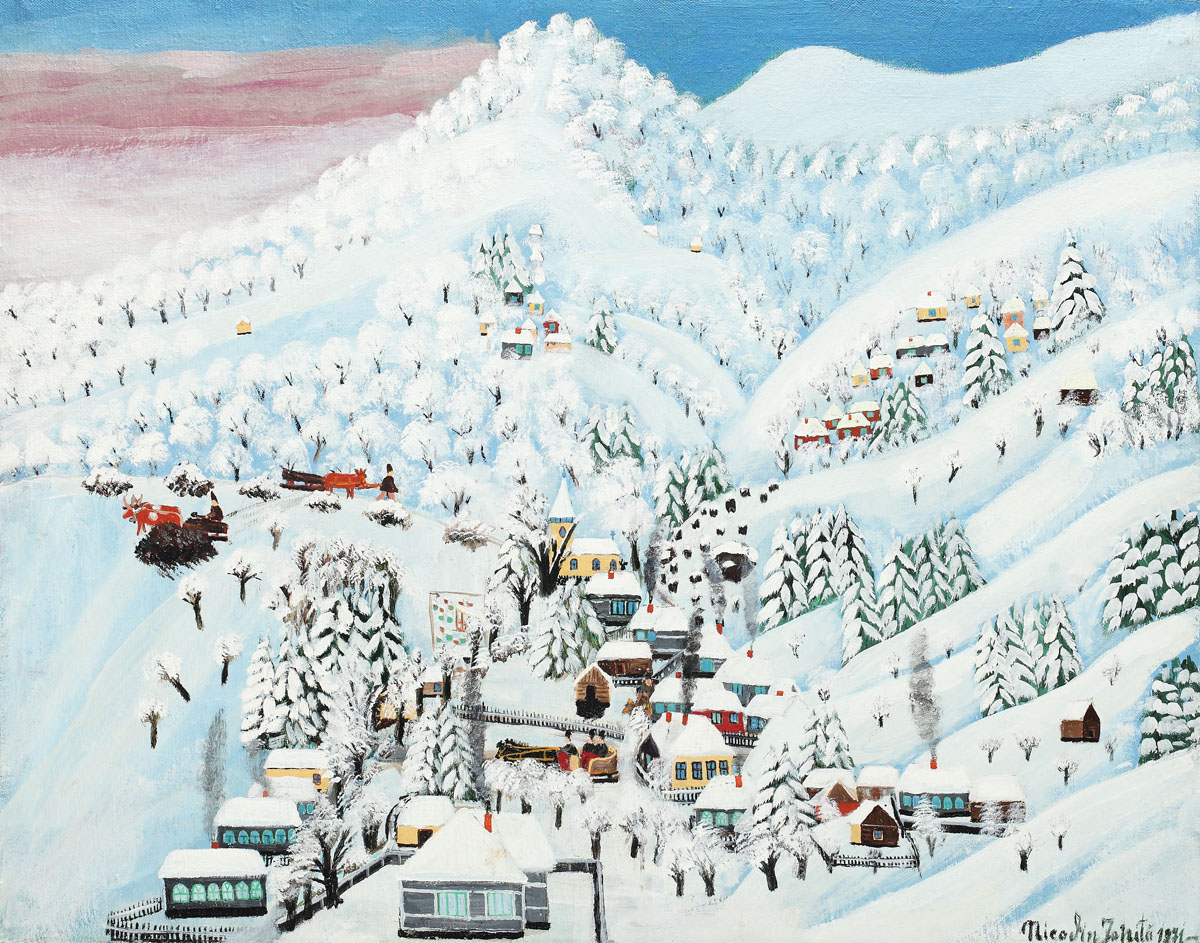 Winter in Brusturi