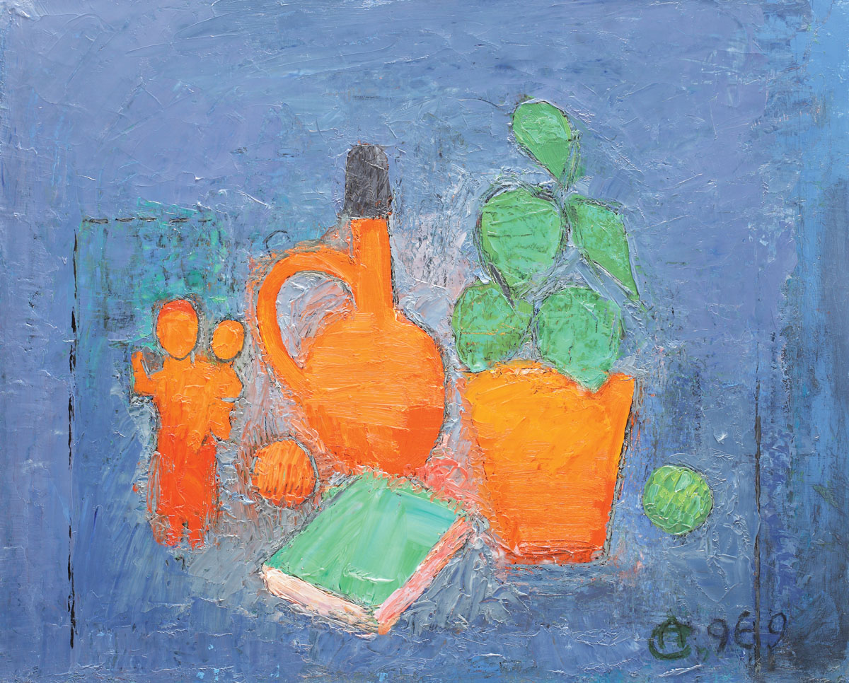 Still life with doll
