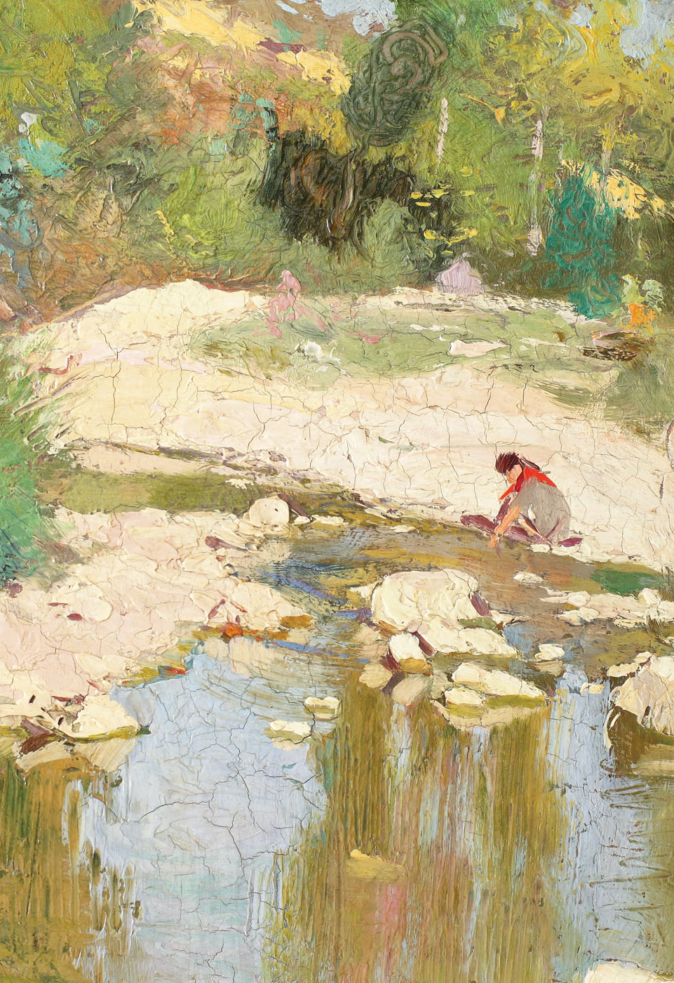 La râu